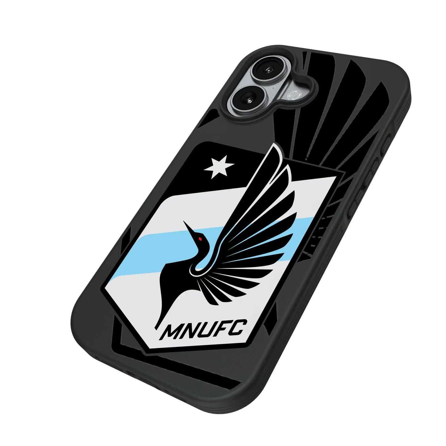 Minnesota United FC Monocolor Tilt Bump Phone Case for Apple iPhone