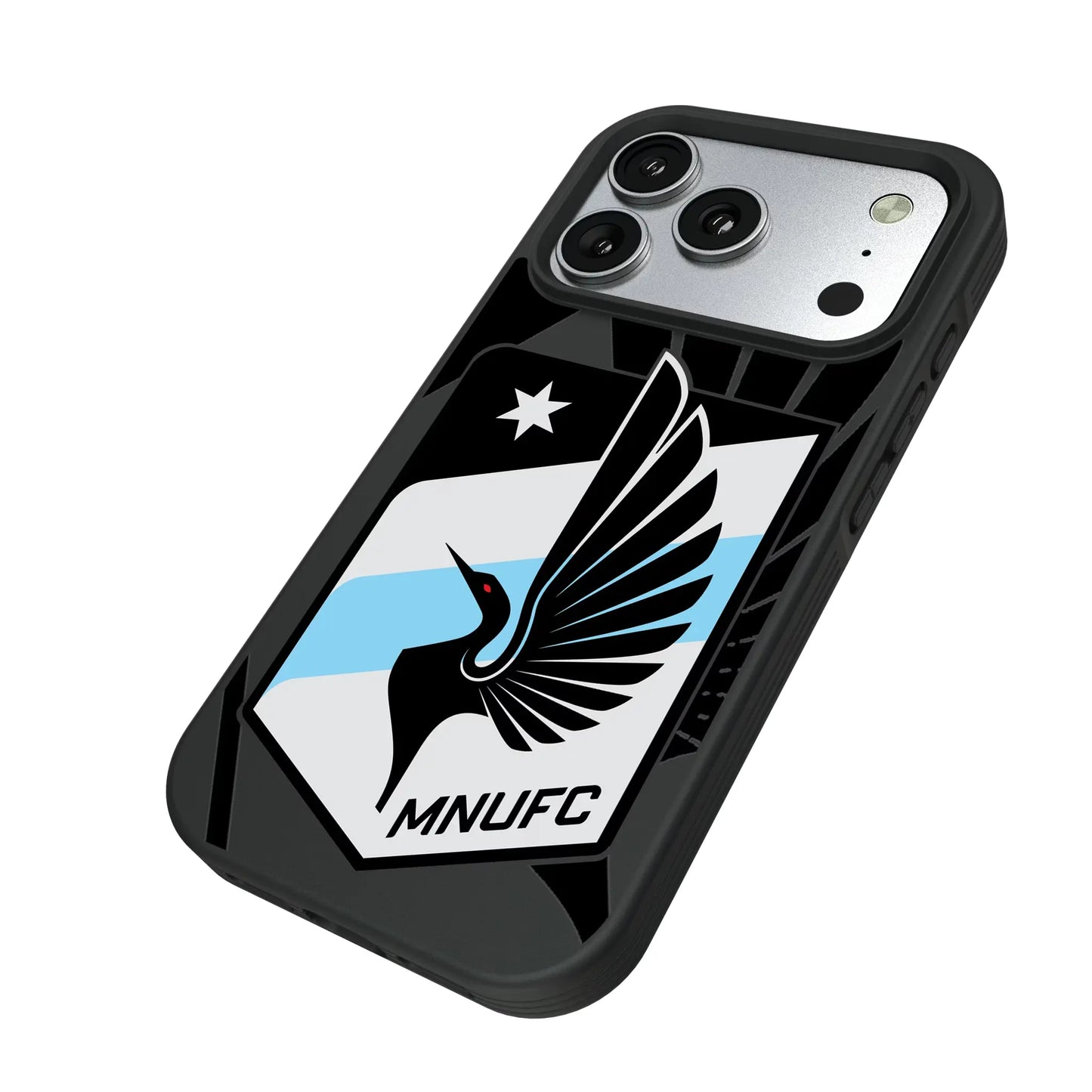 Minnesota United FC Monocolor Tilt Bump Phone Case for Apple iPhone