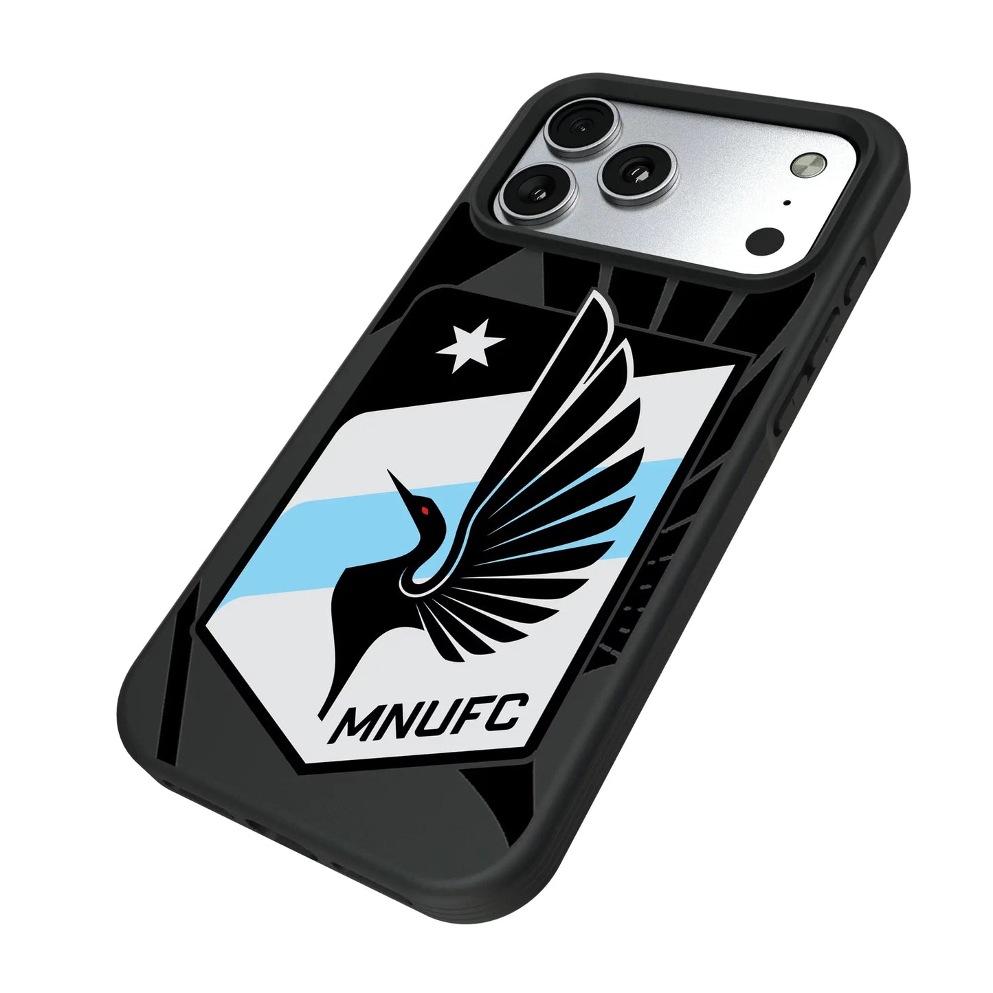 Minnesota United FC Monocolor Tilt Bump Phone Case for Apple iPhone