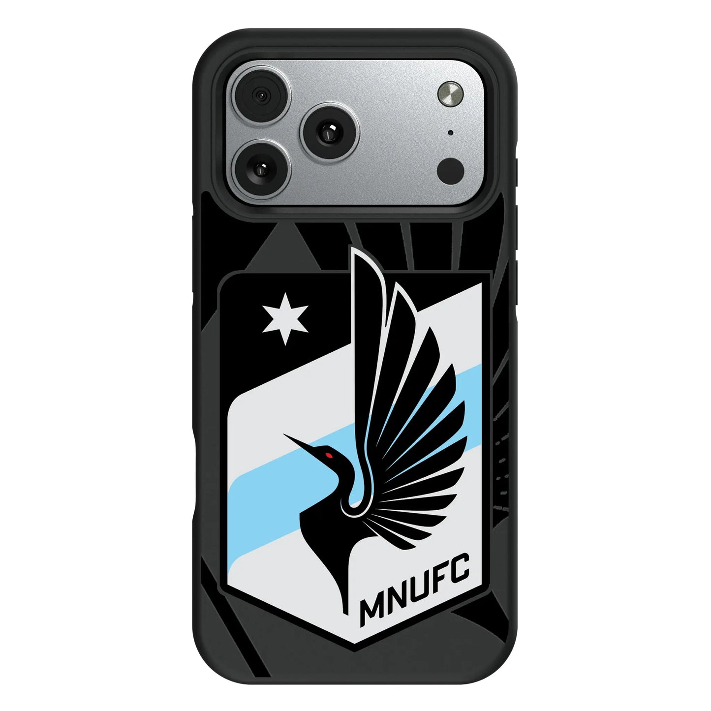 Minnesota United FC Monocolor Tilt Bump Phone Case for Apple iPhone