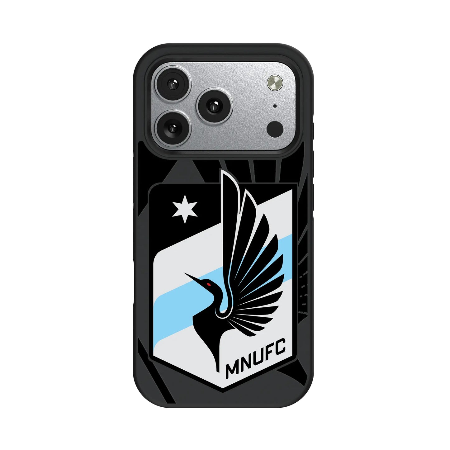 Minnesota United FC Monocolor Tilt Bump Phone Case for Apple iPhone