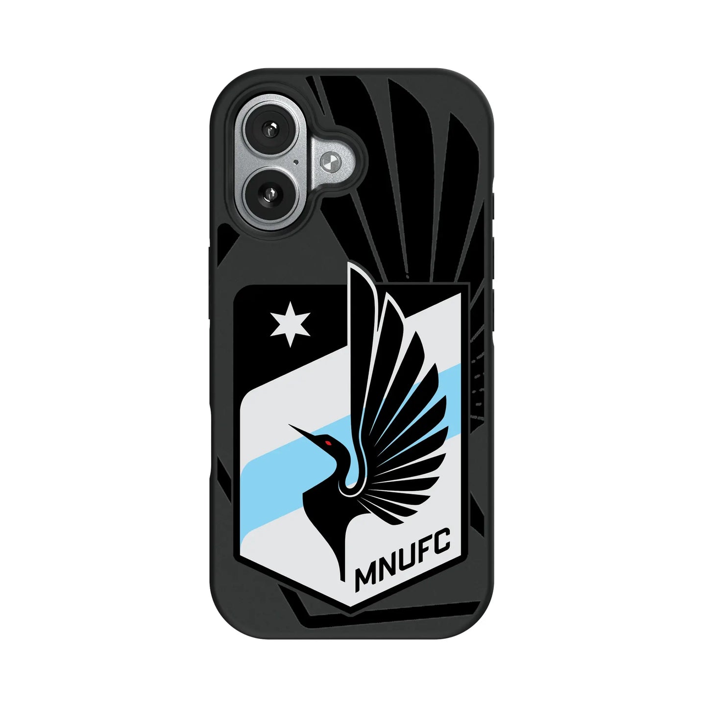 Minnesota United FC Monocolor Tilt Bump Phone Case for Apple iPhone