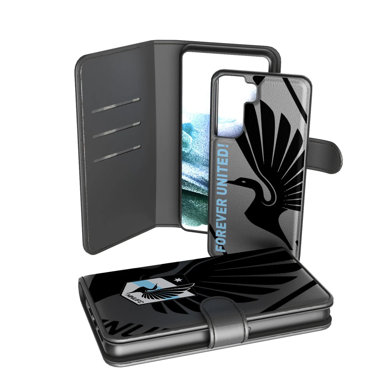 Minnesota United FC Monocolor Tilt Wallet Phone Case for Apple iPhone