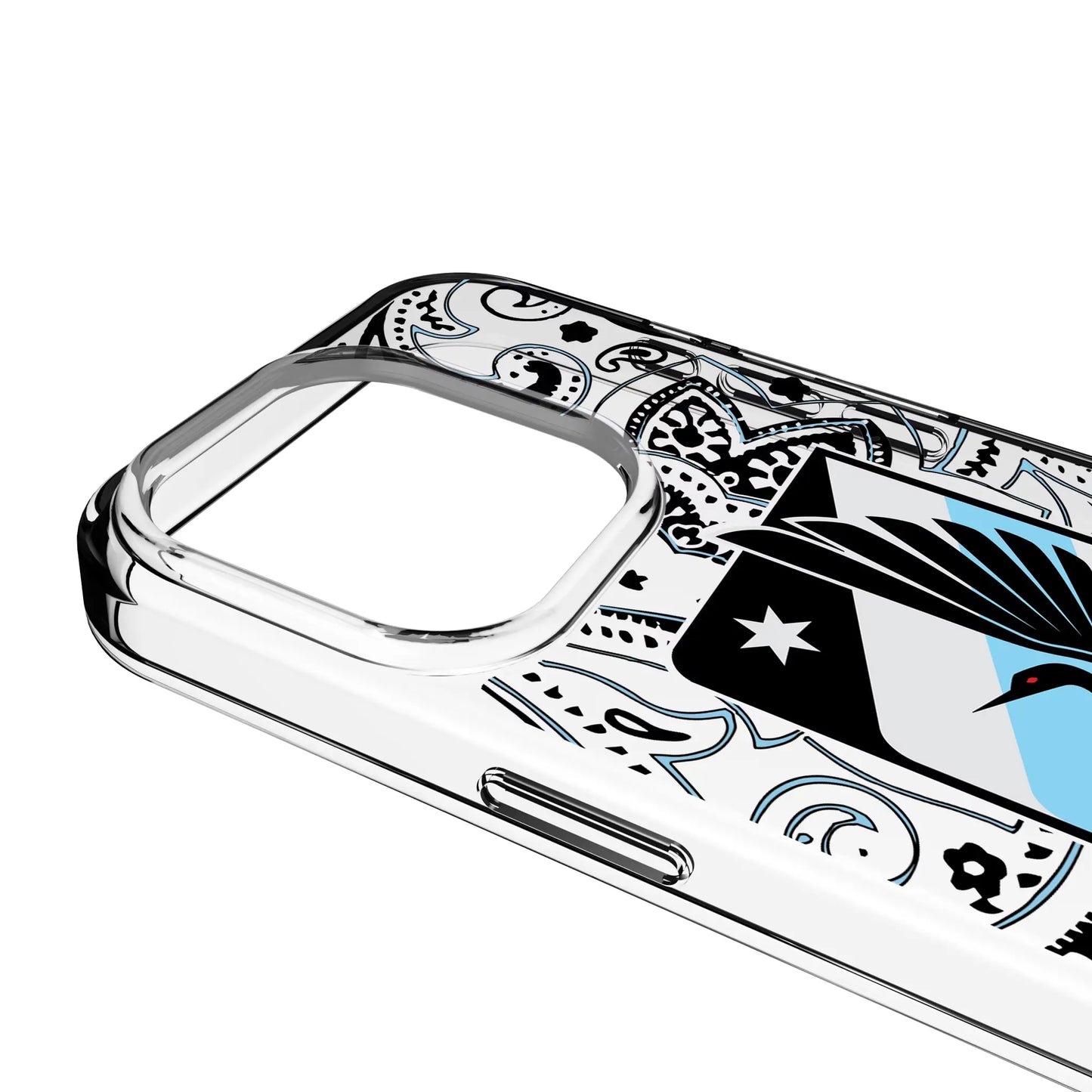 Minnesota United FC Paisley Clear Phone Case for Apple iPhone
