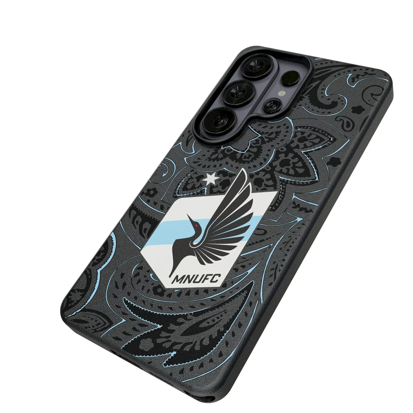 Minnesota United FC Paisley MagSafe Compatible Phone Case for Samsung Galaxy
