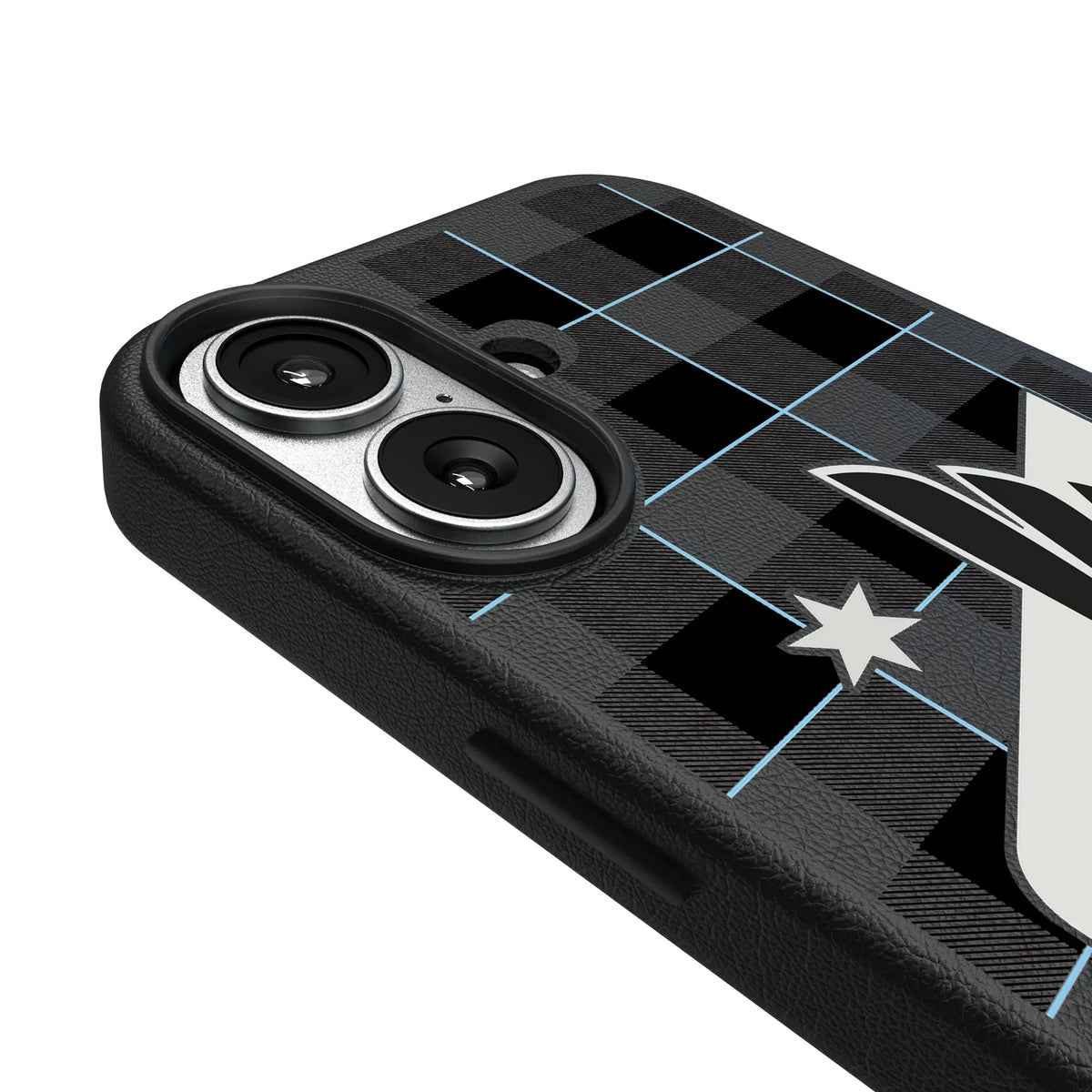 Minnesota United FC Plaid MagSafe Compatible Phone Case for Apple iPhone