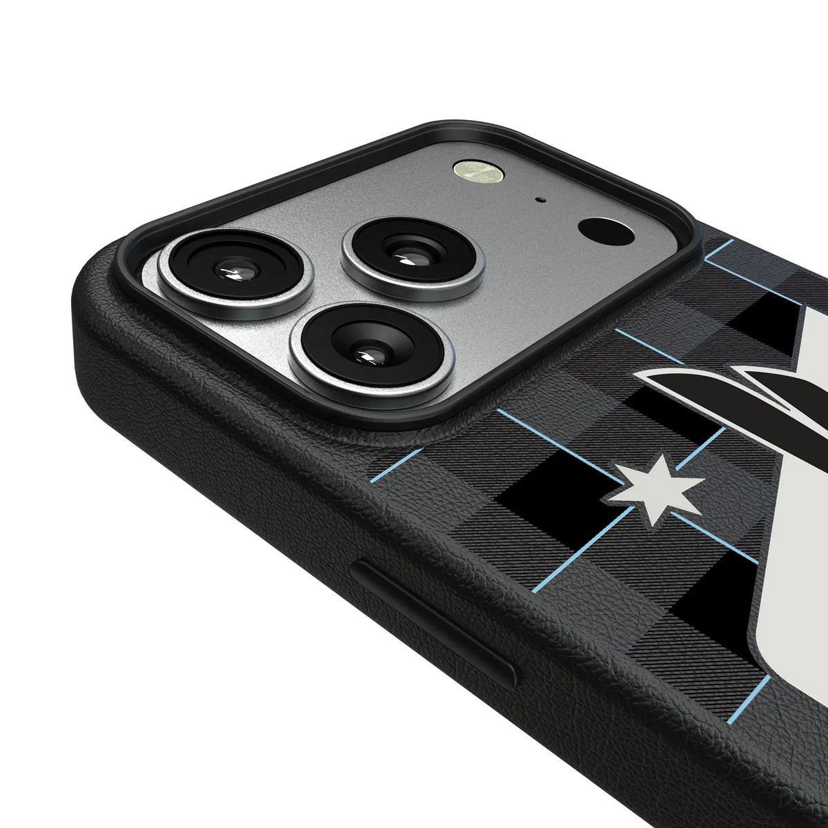 Minnesota United FC Plaid MagSafe Compatible Phone Case for Apple iPhone