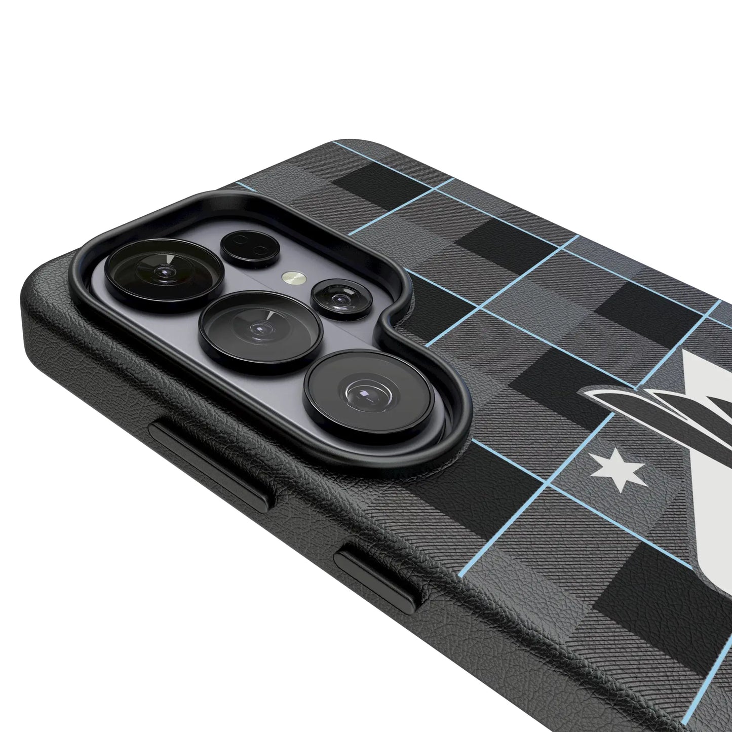 Minnesota United FC Plaid MagSafe Compatible Phone Case for Samsung Galaxy