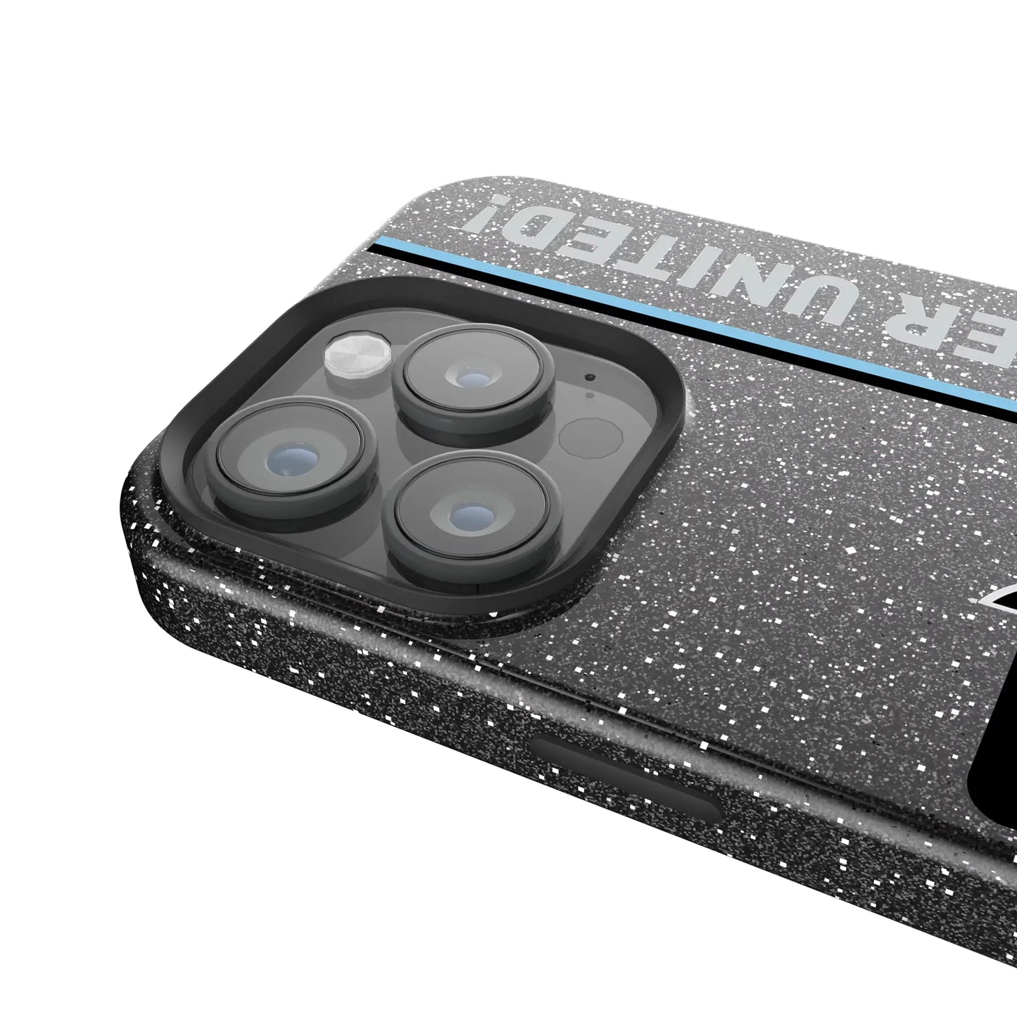 Minnesota United FC Sidebar Black Bling Phone Case for Apple iPhone