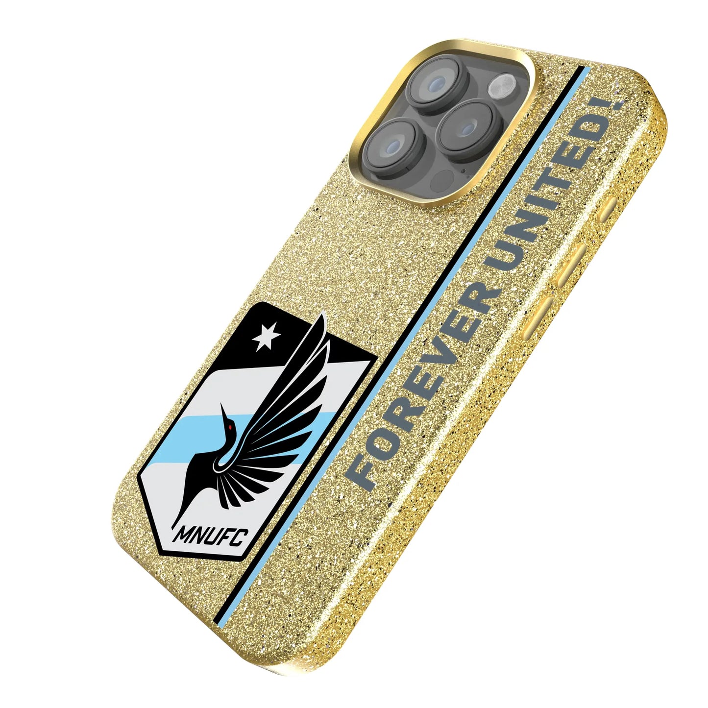 Minnesota United FC Sidebar Bling Phone Case for Apple iPhone