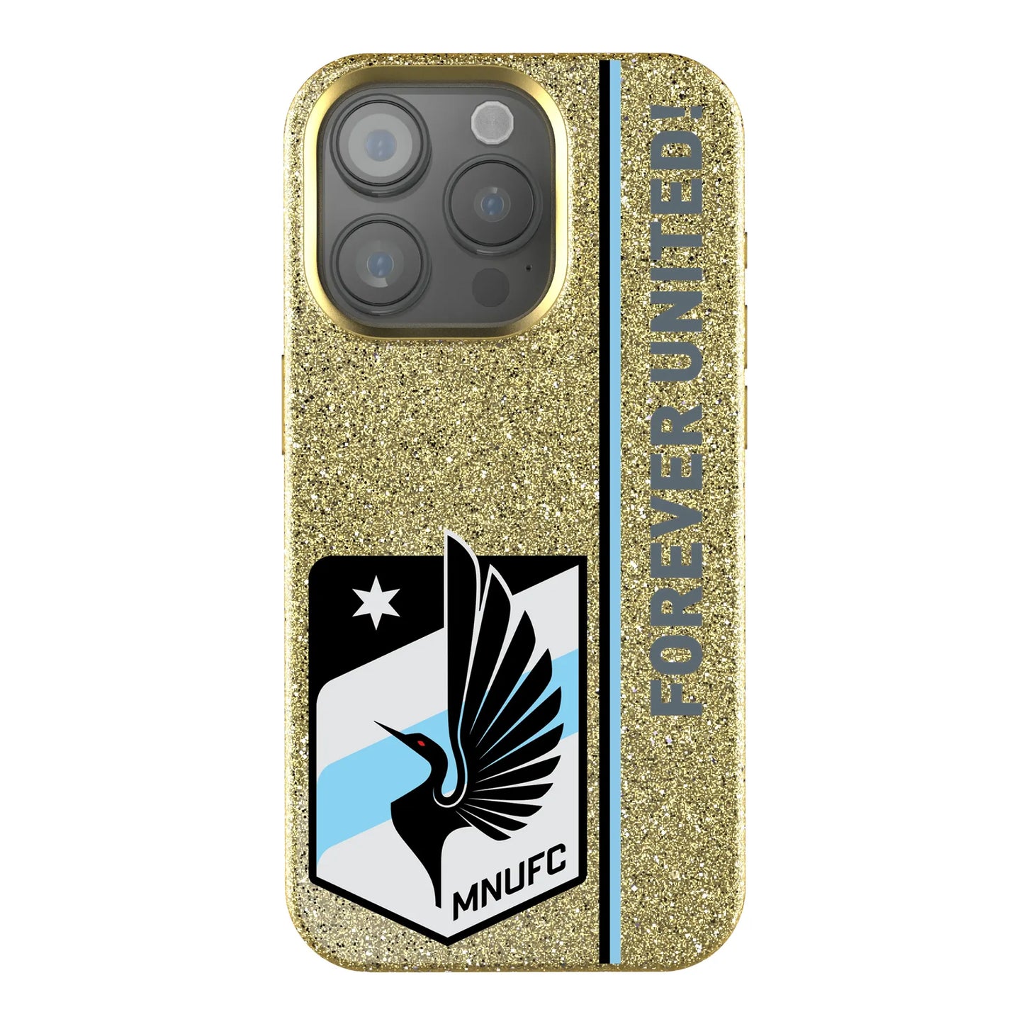 Minnesota United FC Sidebar Bling Phone Case for Apple iPhone