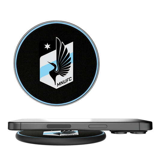 Minnesota United FC Solid 15-Watt Wireless Charger