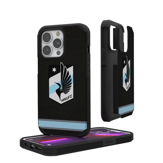 Minnesota United FC Stripe Rugged Phone Case for Apple iPhone