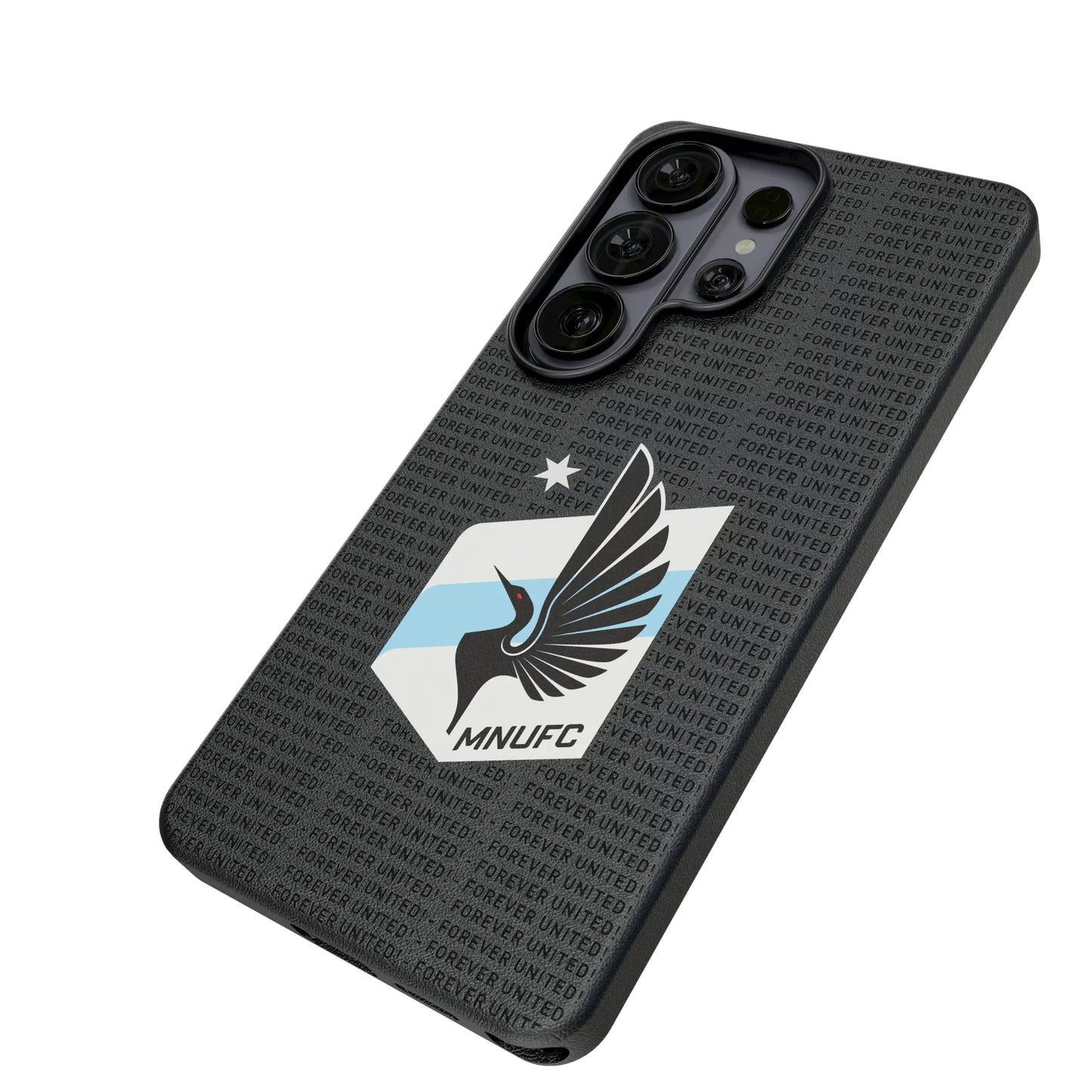 Minnesota United FC Text Backdrop MagSafe Compatible Phone Case for Samsung Galaxy