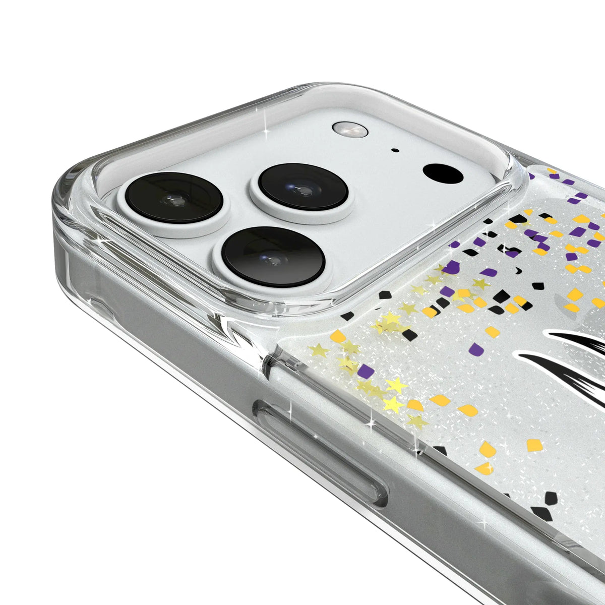 Minnesota Vikings Confetti Glitter Phone Case for Apple iPhone