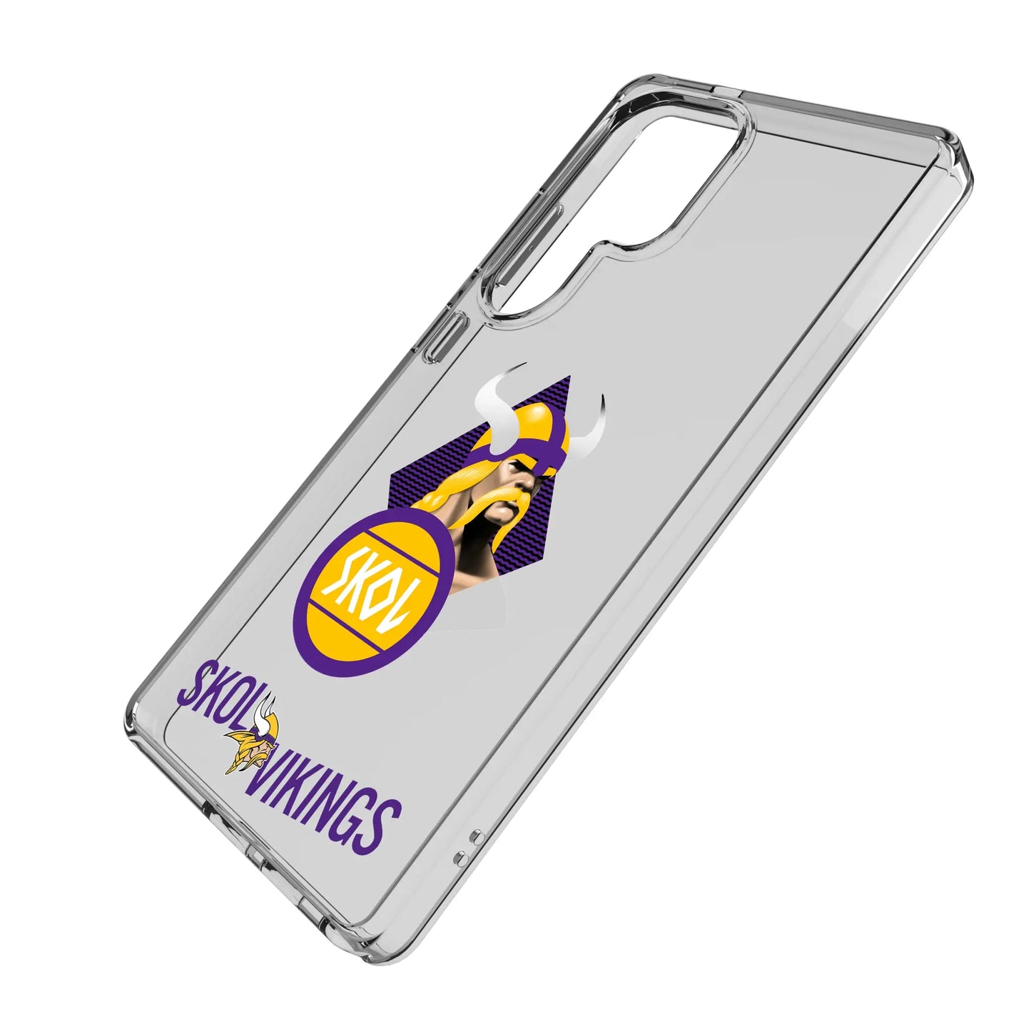 Minnesota Vikings Deco Clear Phone Case for Samsung Galaxy
