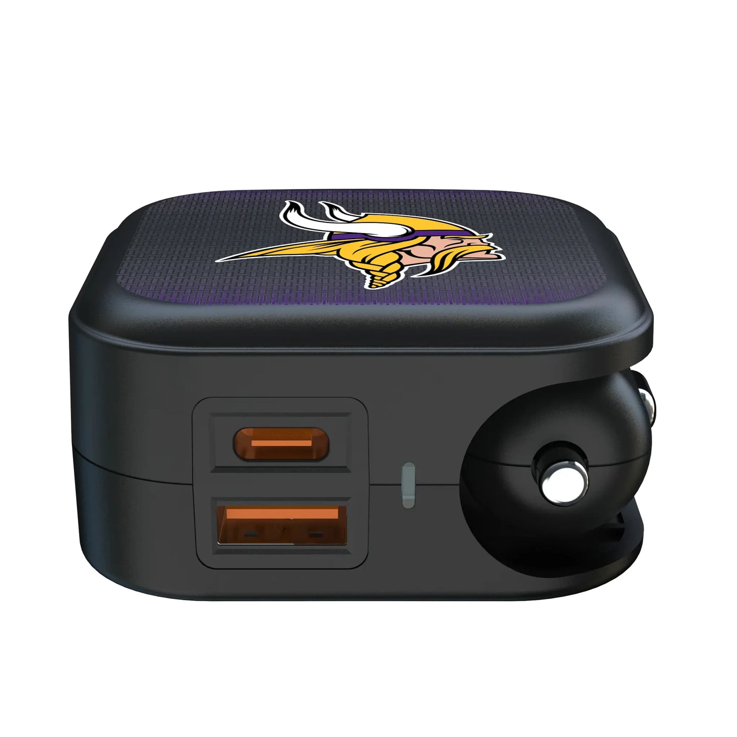 Minnesota Vikings Linen 2 in 1 USB A/C Charger