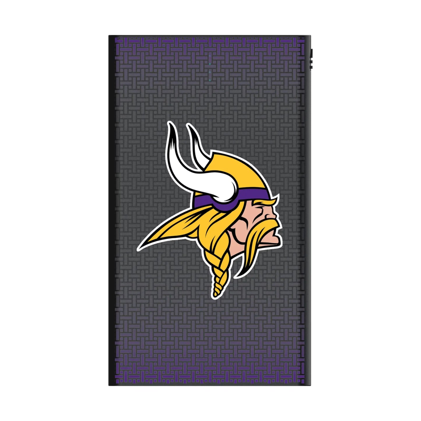 Minnesota Vikings Linen 5000mAh Flat Powerbank