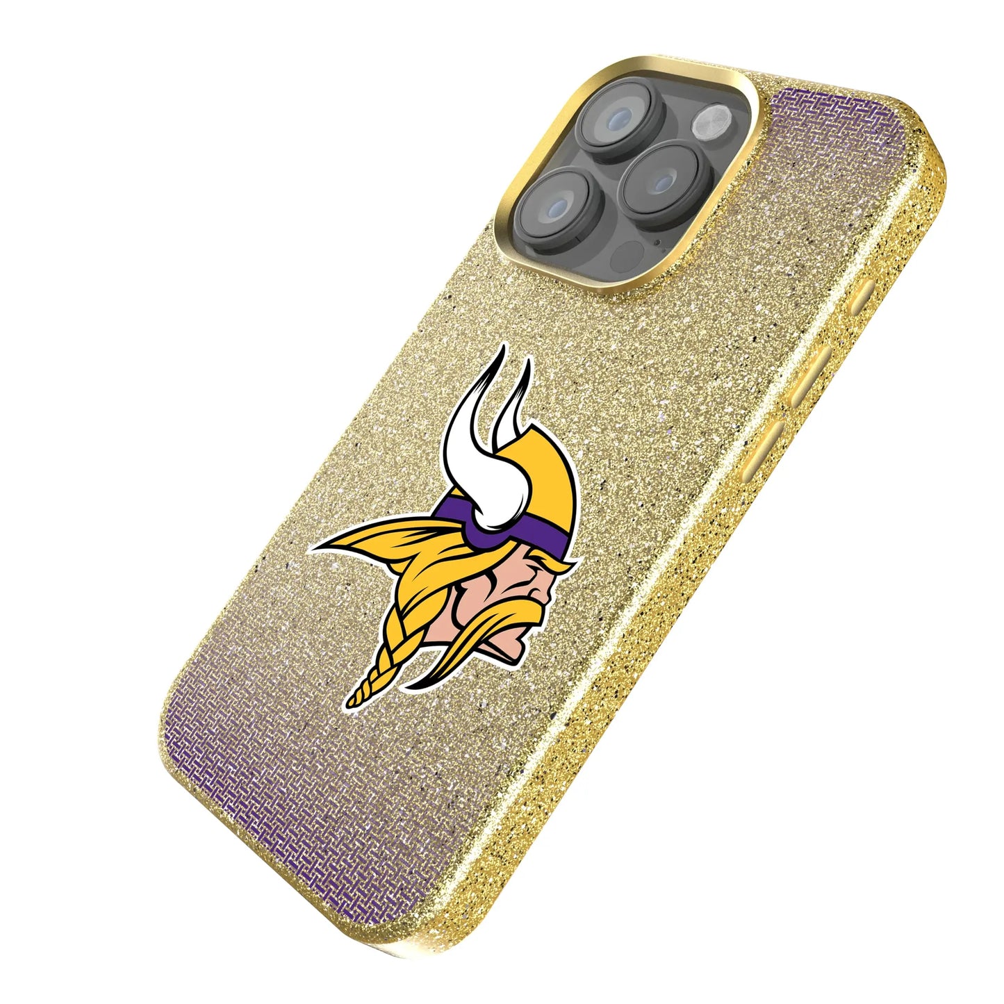 Minnesota Vikings Linen Bling Phone Case for Apple iPhone