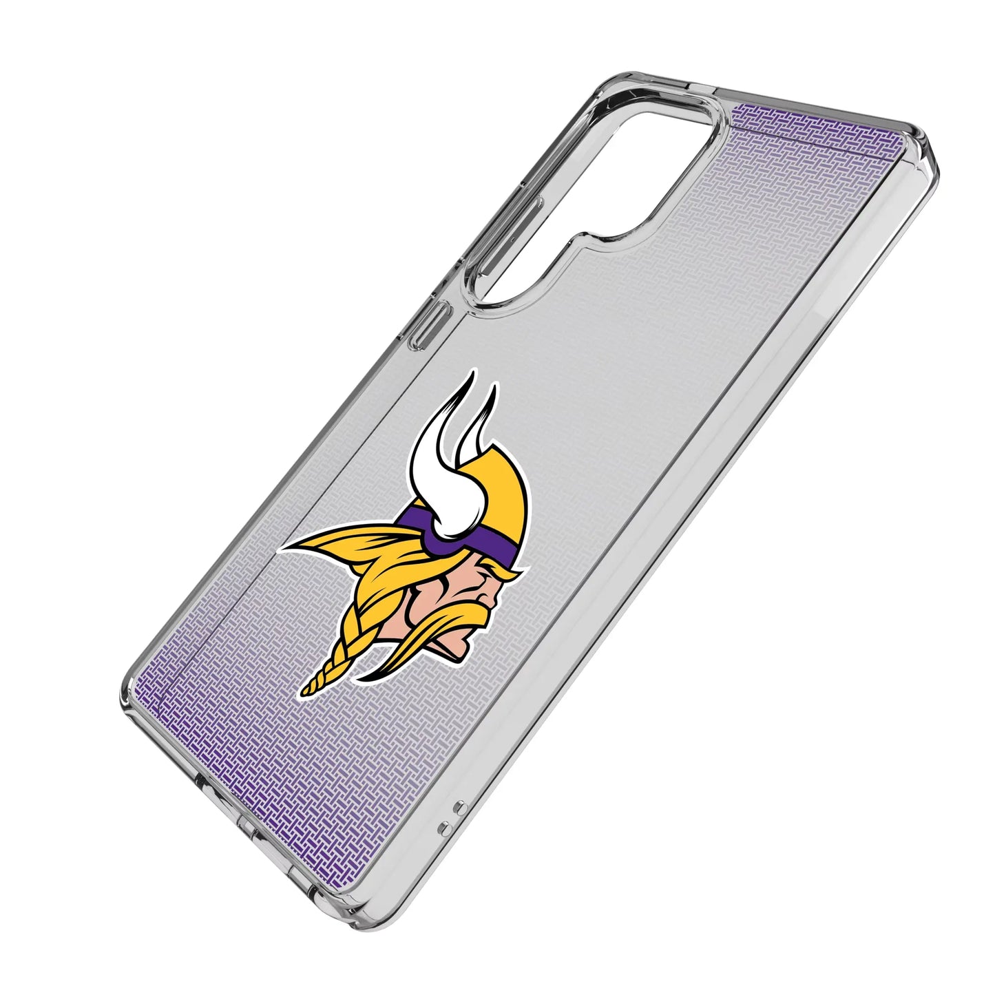 Minnesota Vikings Linen Clear Phone Case for Samsung Galaxy