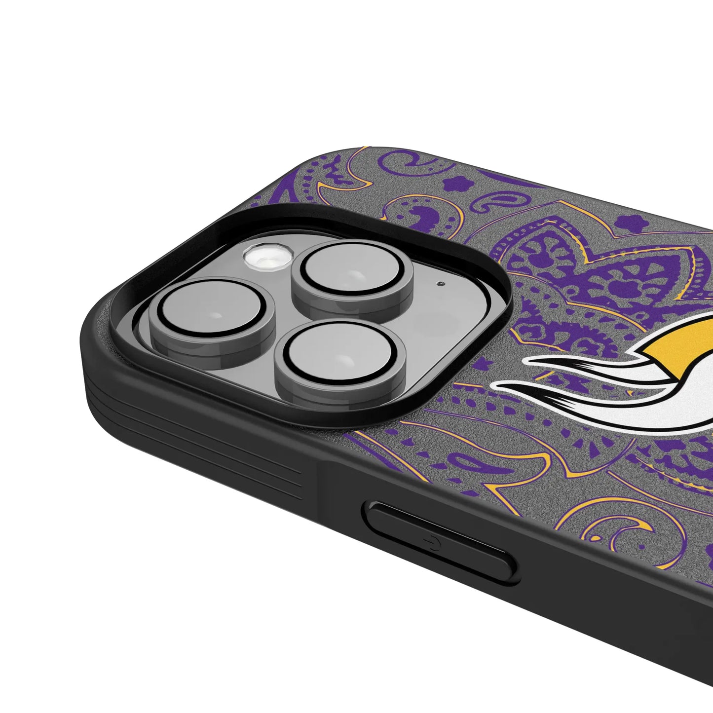 Minnesota Vikings Paisley Bump Phone Case for Apple iPhone