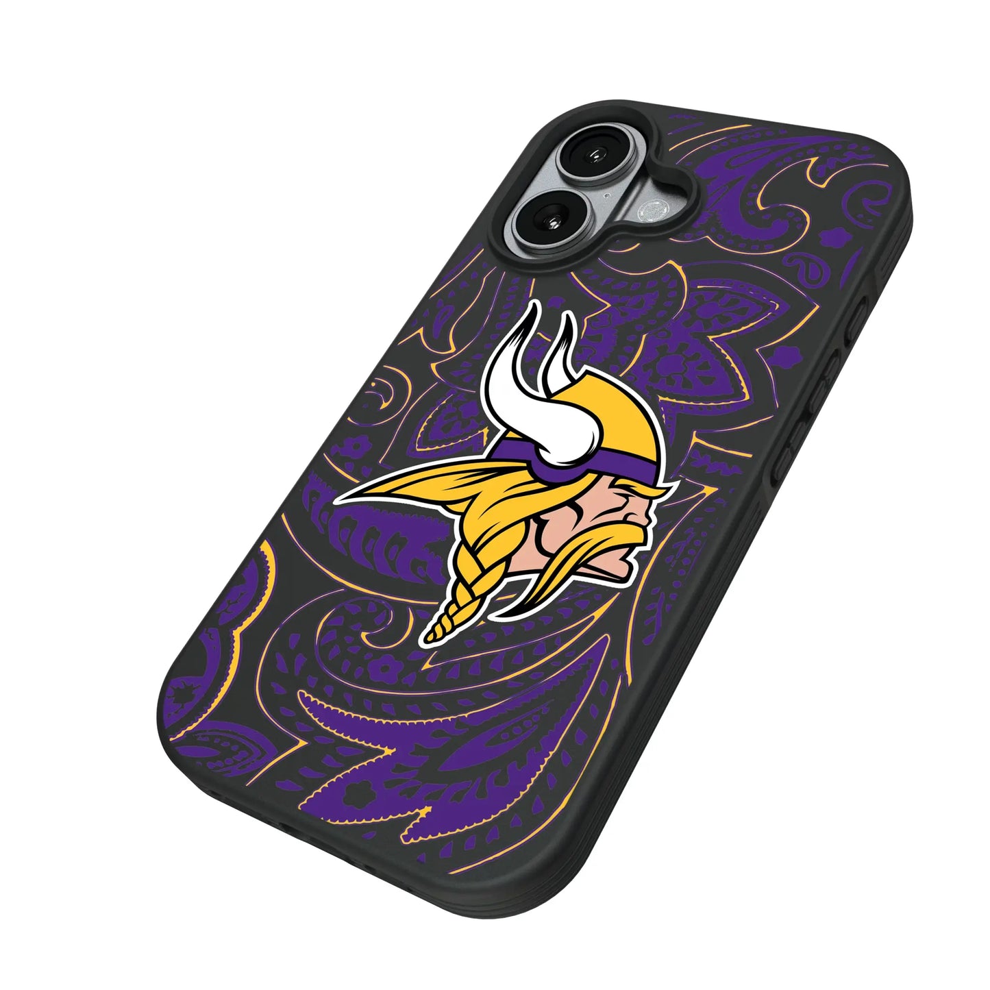 Minnesota Vikings Paisley Bump Phone Case for Apple iPhone