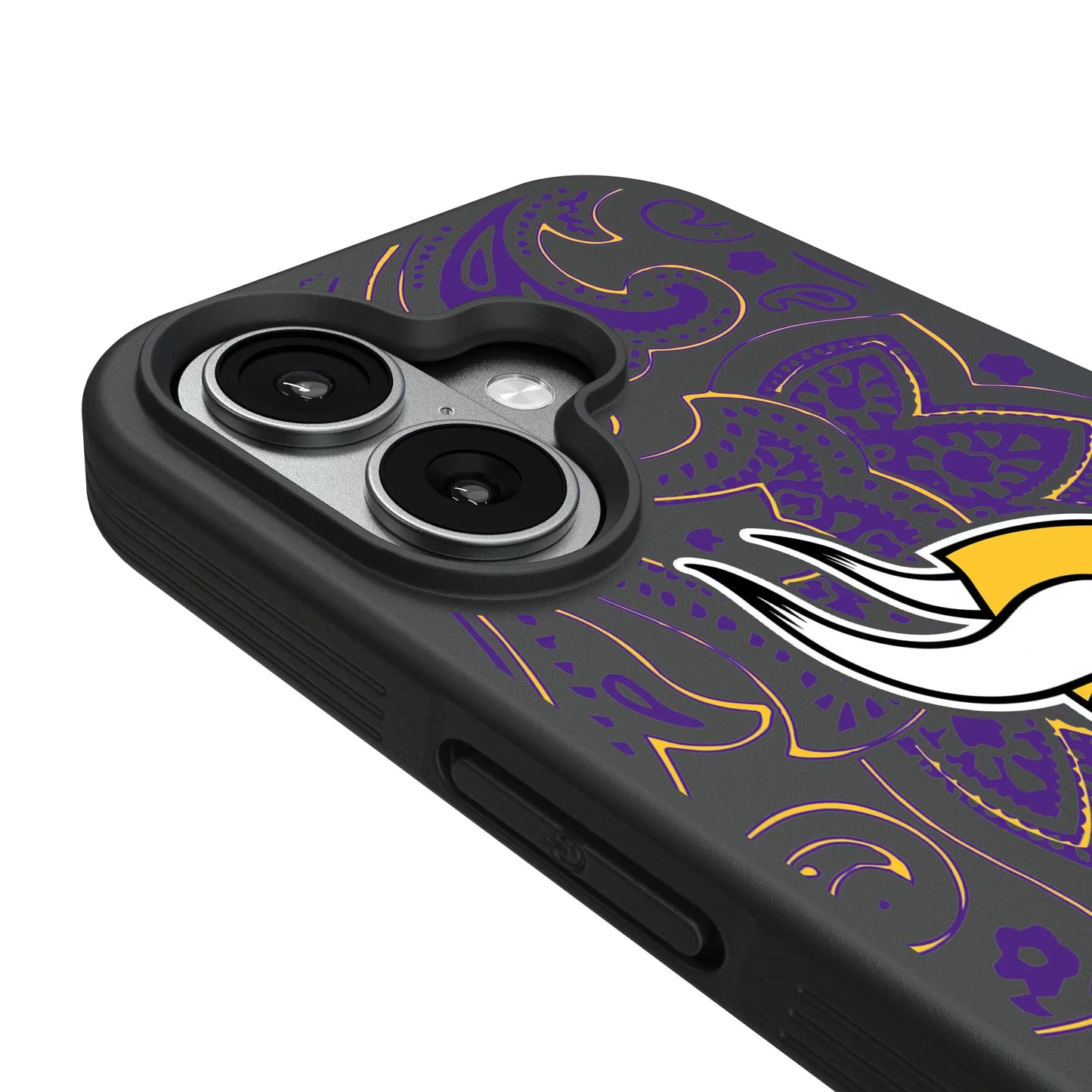Minnesota Vikings Paisley Bump Phone Case for Apple iPhone