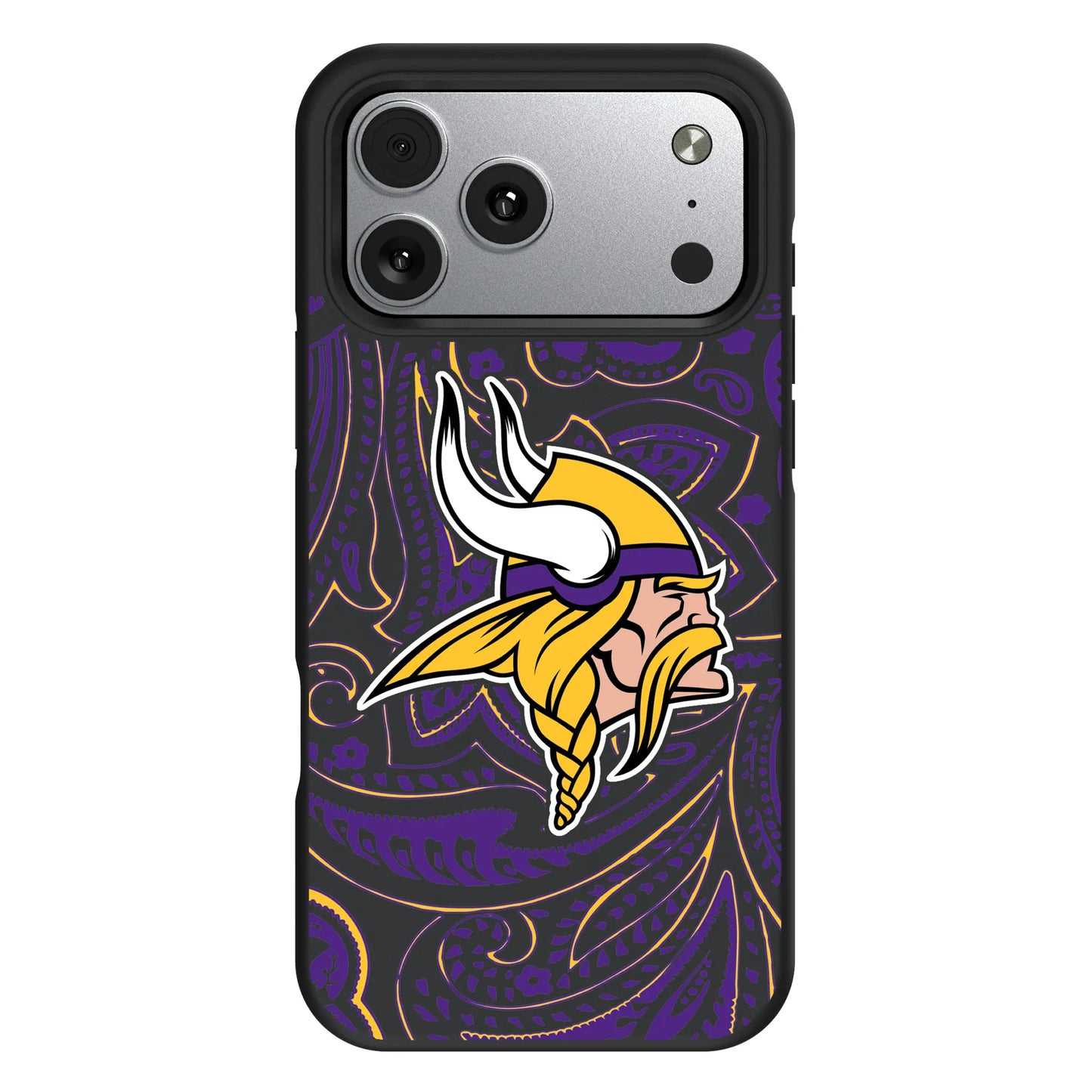 Minnesota Vikings Paisley Bump Phone Case for Apple iPhone
