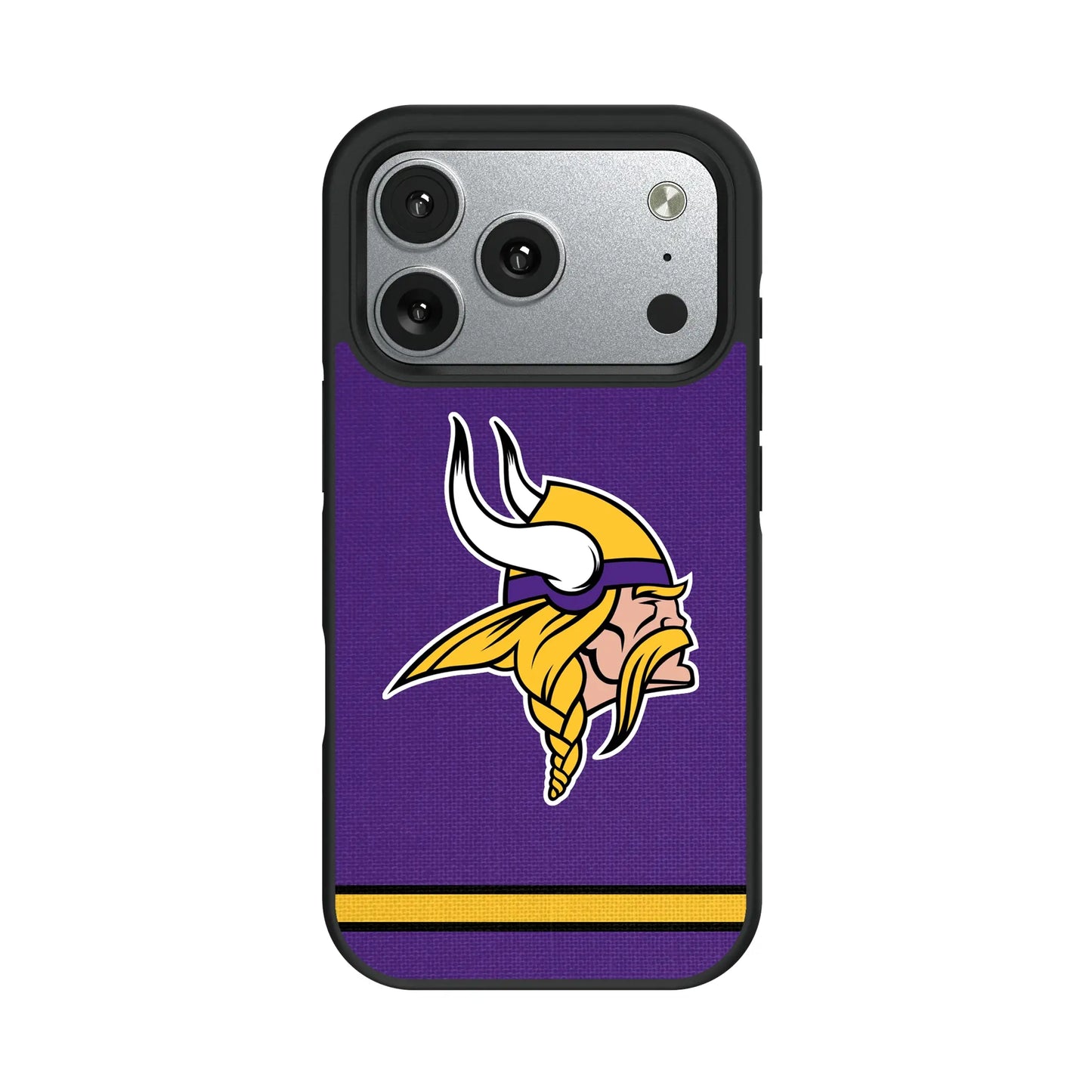 Minnesota Vikings Stripe Bump Phone Case for Apple iPhone