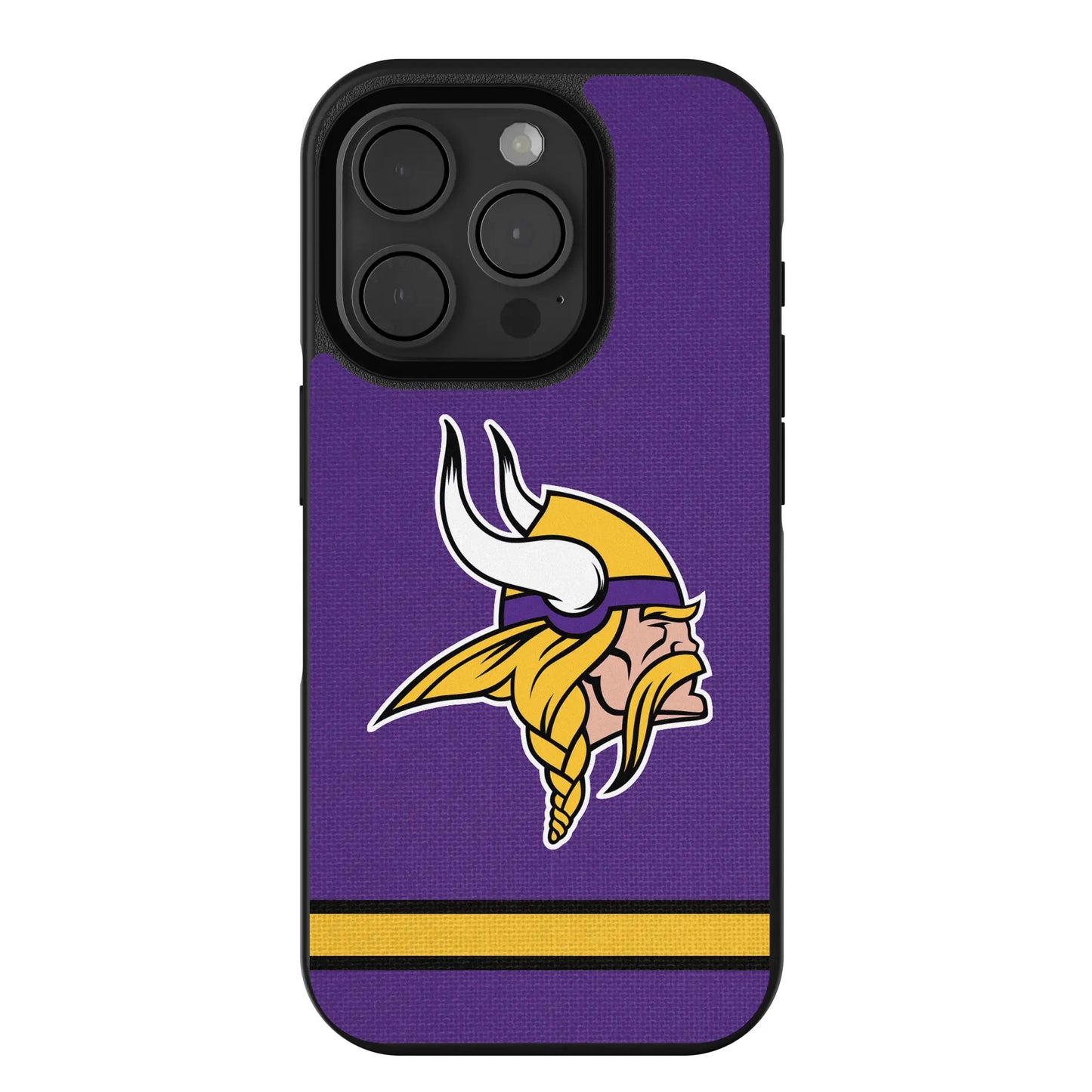 Minnesota Vikings Stripe Bump Phone Case for Apple iPhone