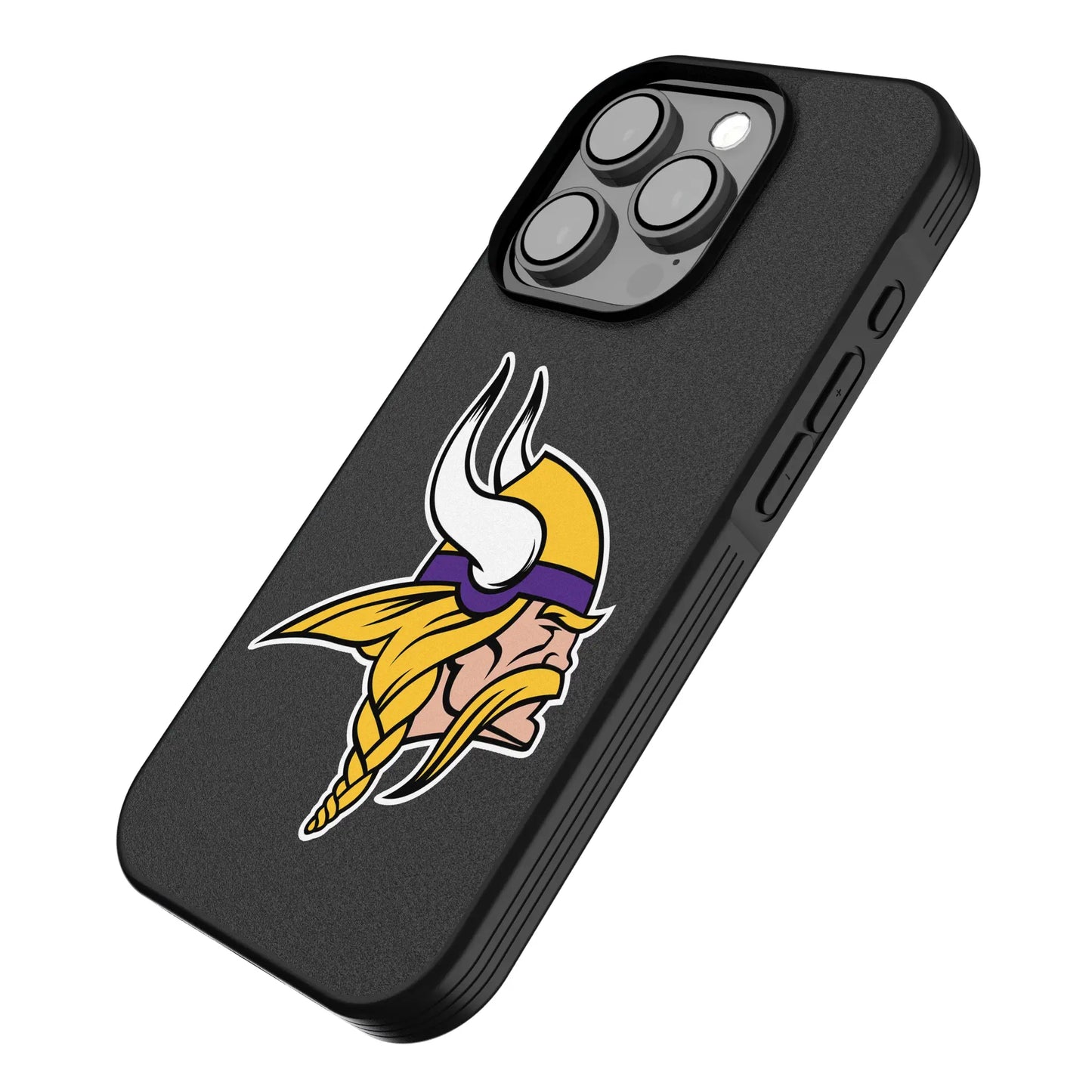 Minnesota Vikings Text Backdrop Bump Phone Case for Apple iPhone