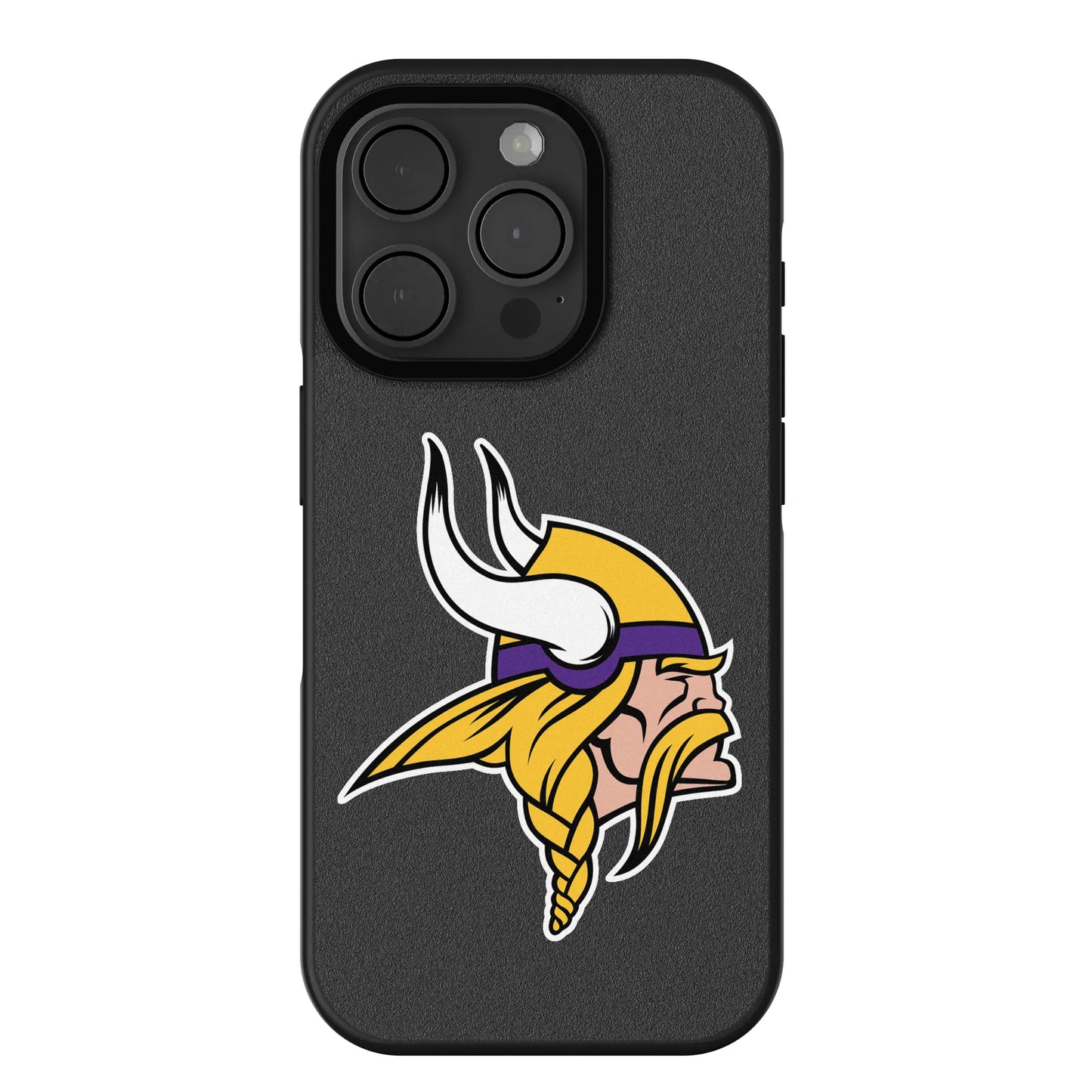 Minnesota Vikings Text Backdrop Bump Phone Case for Apple iPhone
