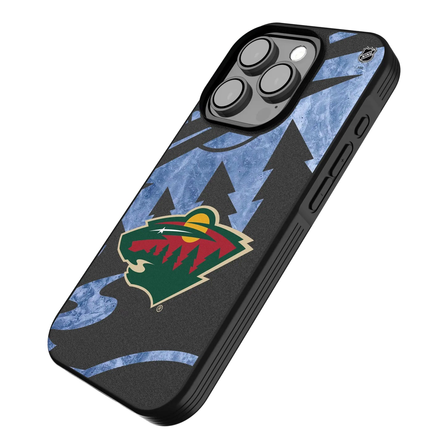 Minnesota Wild Ice Tilt Bump Phone Case for Apple iPhone