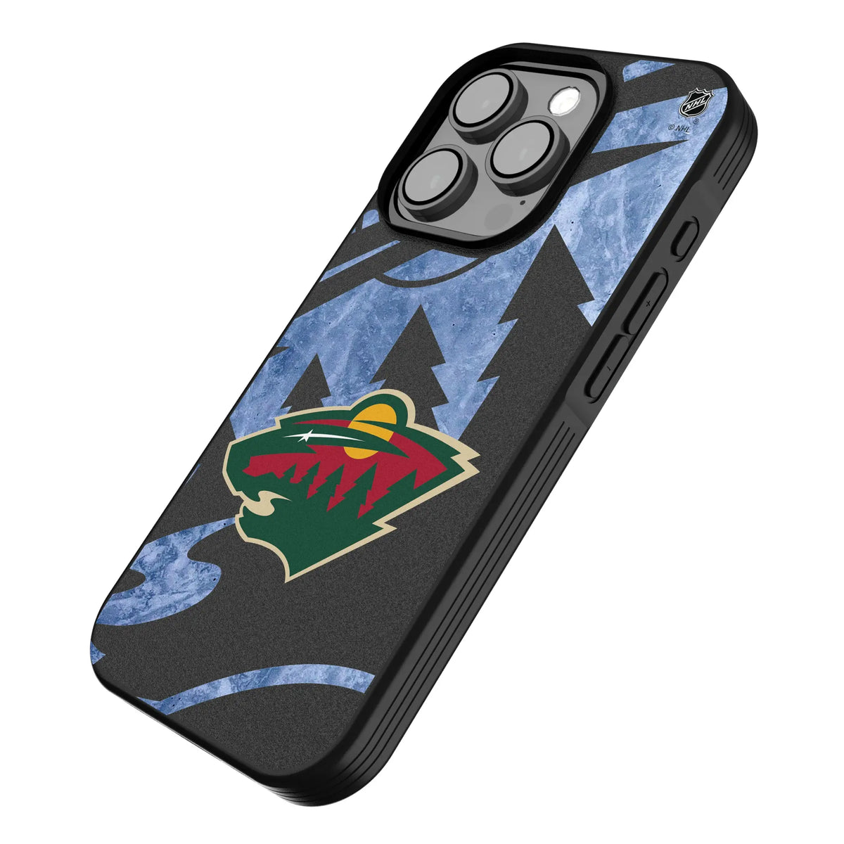 Minnesota Wild Ice Tilt Bump Phone Case for Apple iPhone