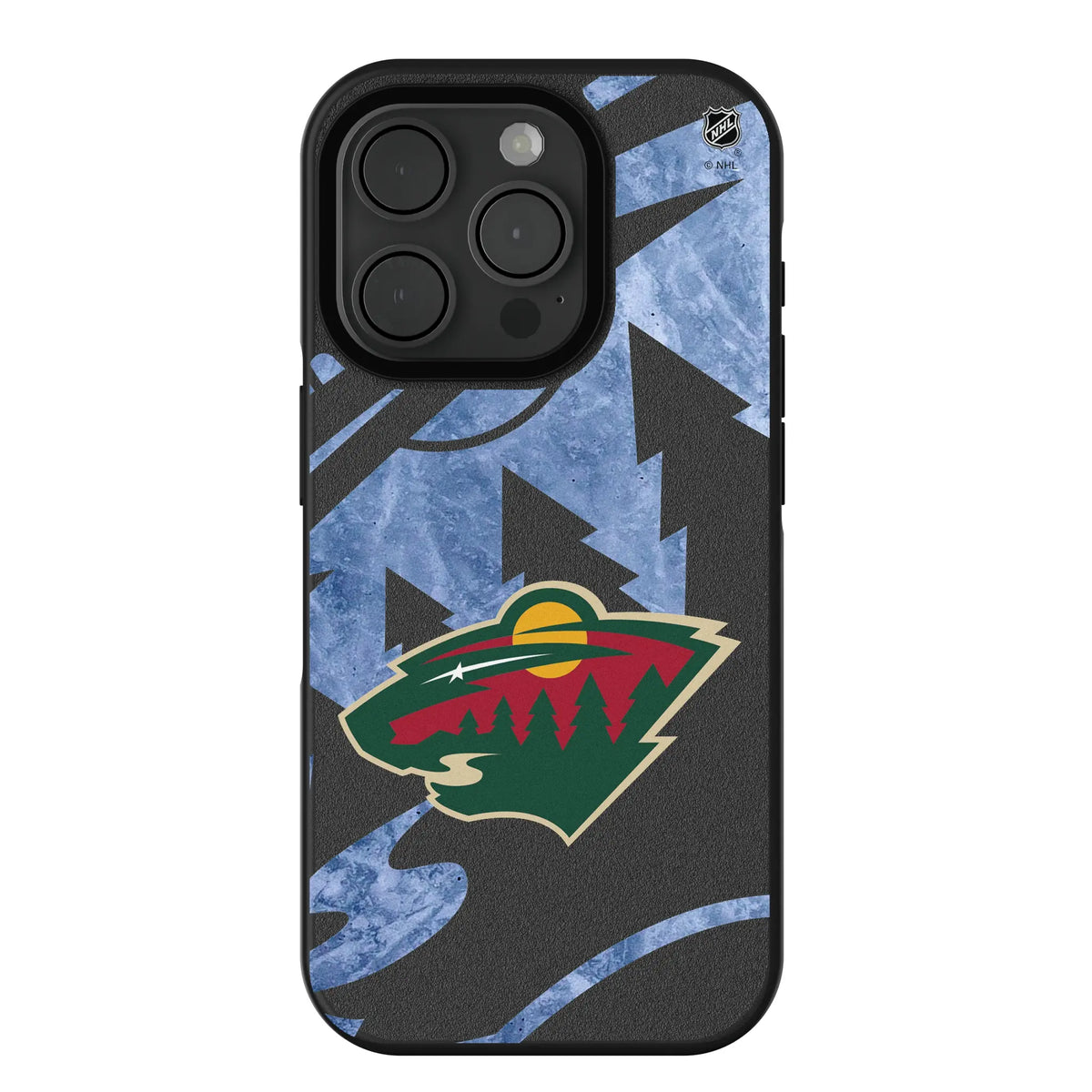 Minnesota Wild Ice Tilt Bump Phone Case for Apple iPhone