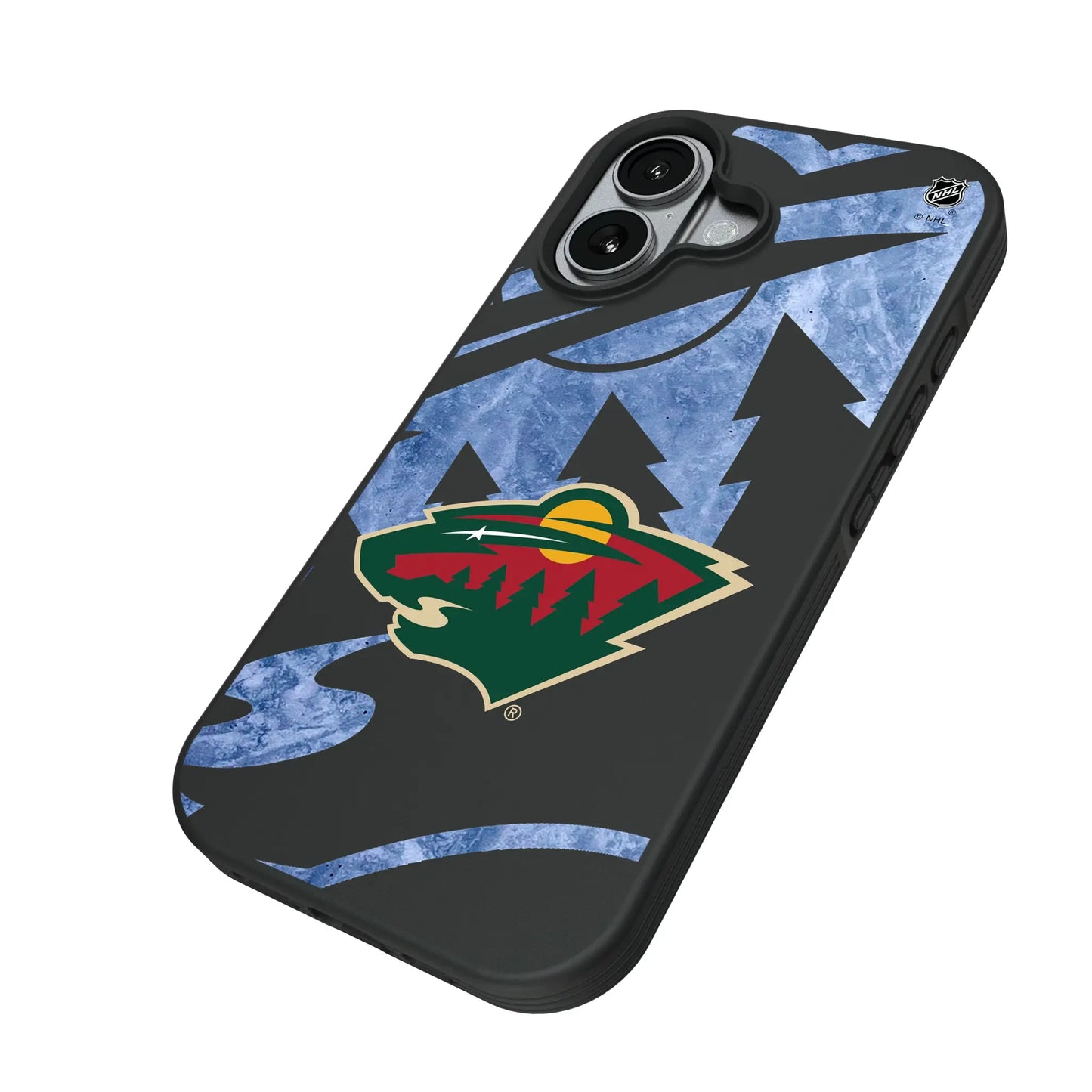 Minnesota Wild Ice Tilt Bump Phone Case for Apple iPhone