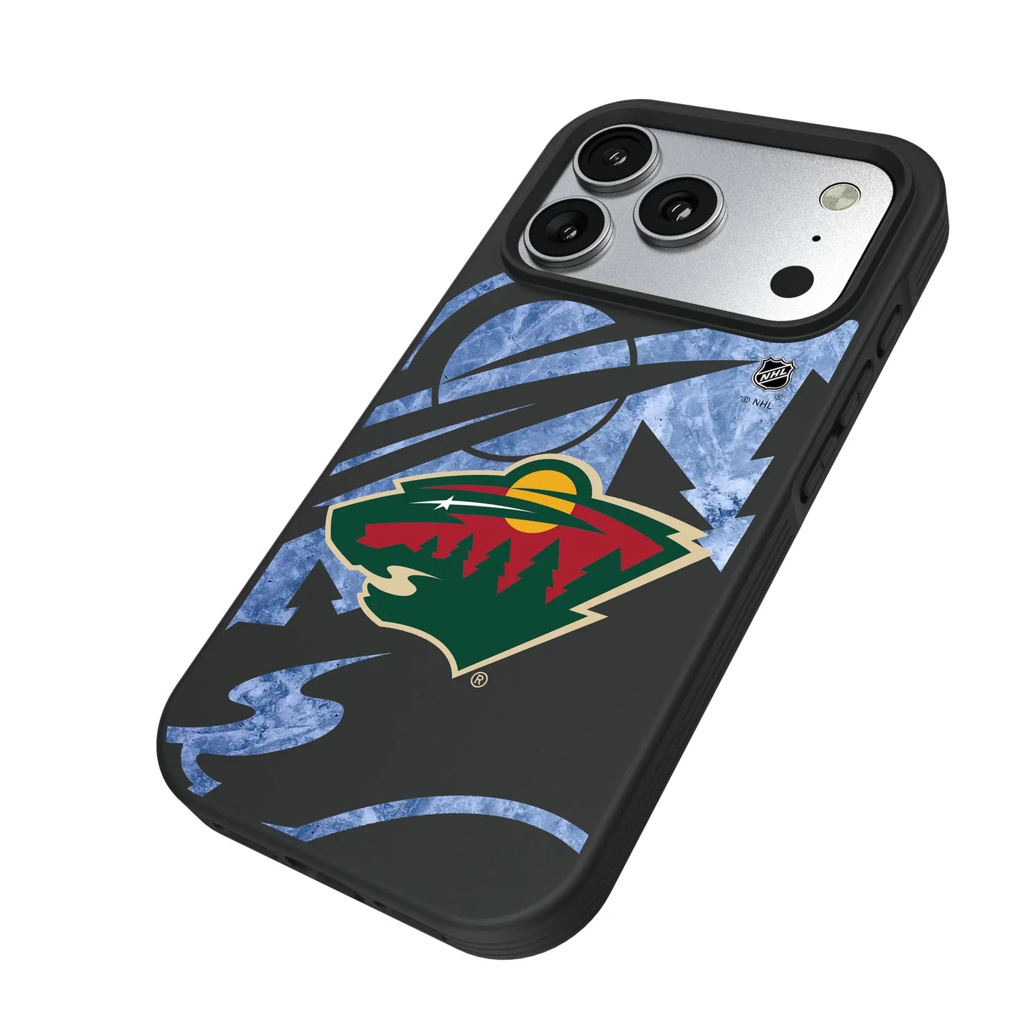 Minnesota Wild Ice Tilt Bump Phone Case for Apple iPhone