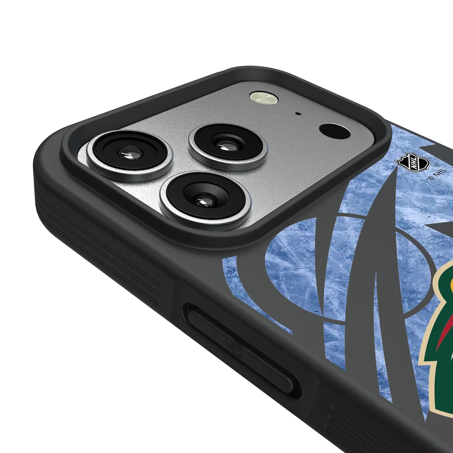 Minnesota Wild Ice Tilt Bump Phone Case for Apple iPhone