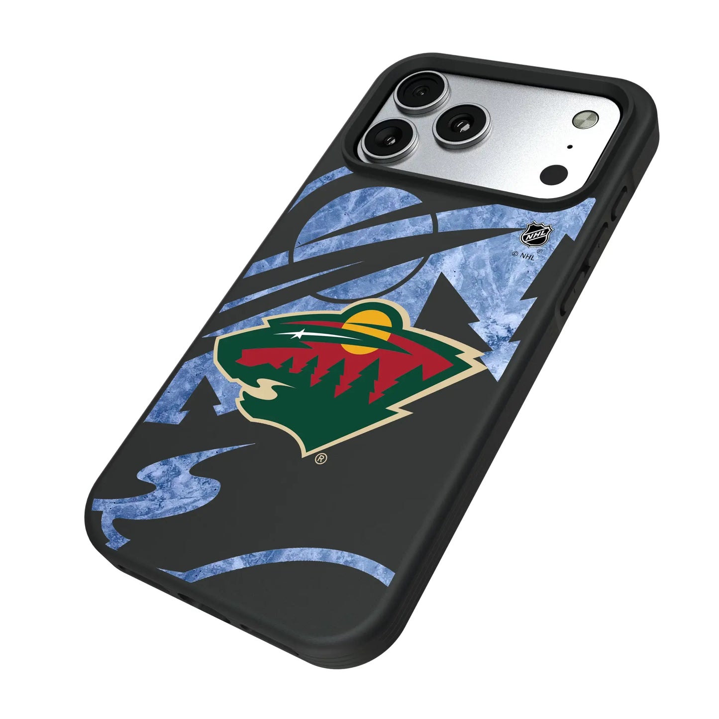 Minnesota Wild Ice Tilt Bump Phone Case for Apple iPhone