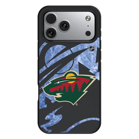 Minnesota Wild Ice Tilt Bump Phone Case for Apple iPhone