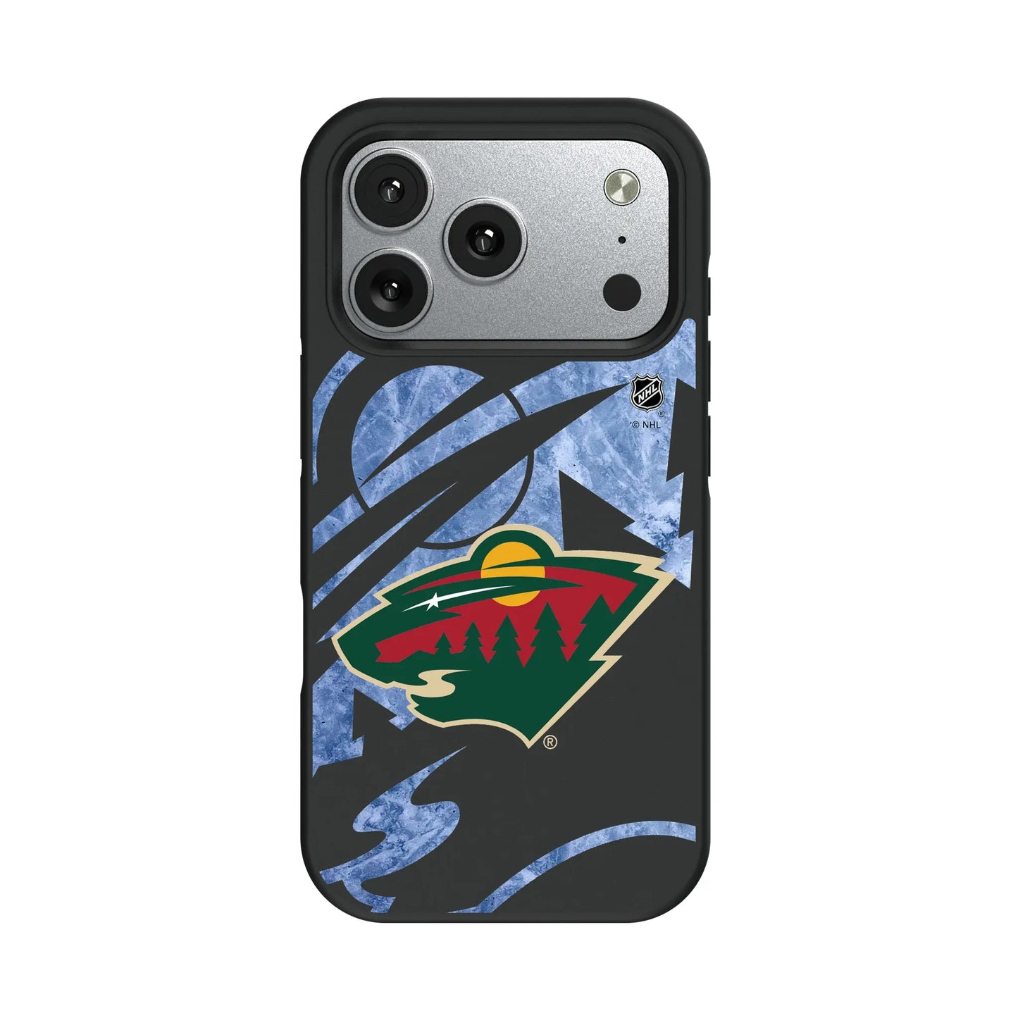 Minnesota Wild Ice Tilt Bump Phone Case for Apple iPhone