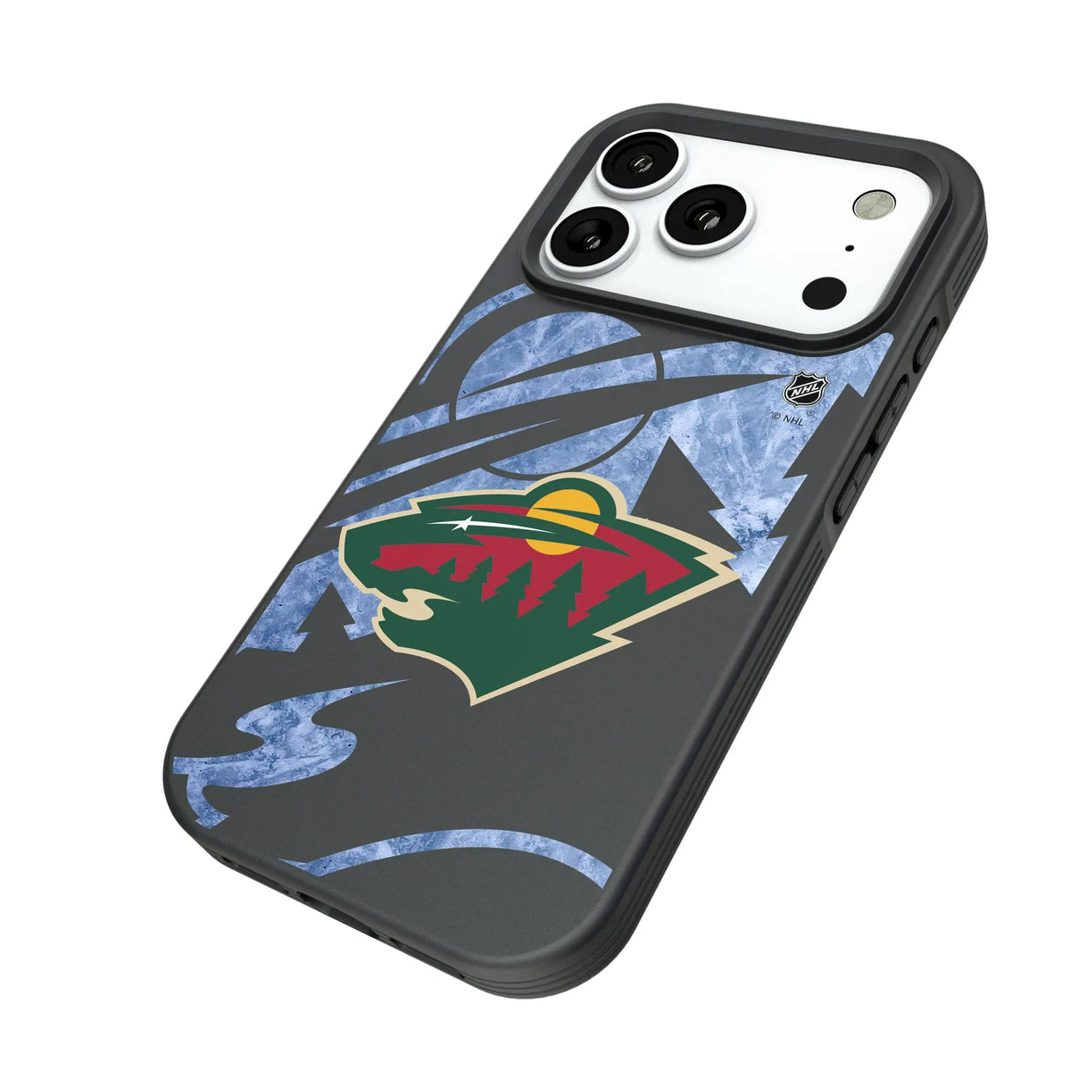 Minnesota Wild Ice Tilt Bump Phone Case for Apple iPhone