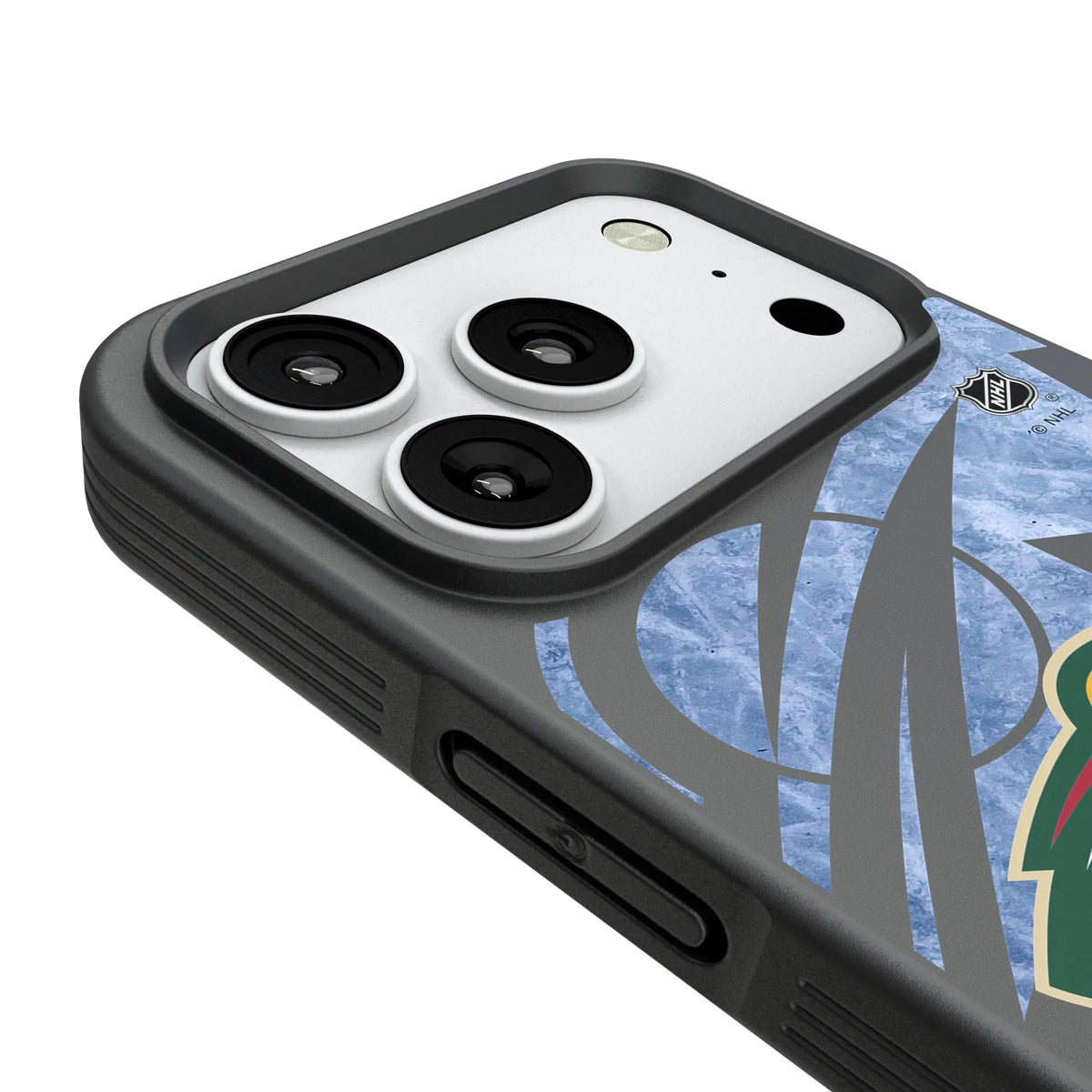 Minnesota Wild Ice Tilt Bump Phone Case for Apple iPhone