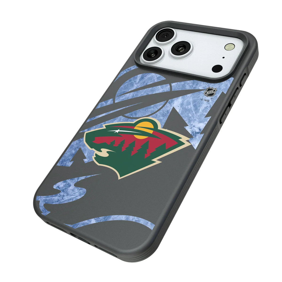 Minnesota Wild Ice Tilt Bump Phone Case for Apple iPhone