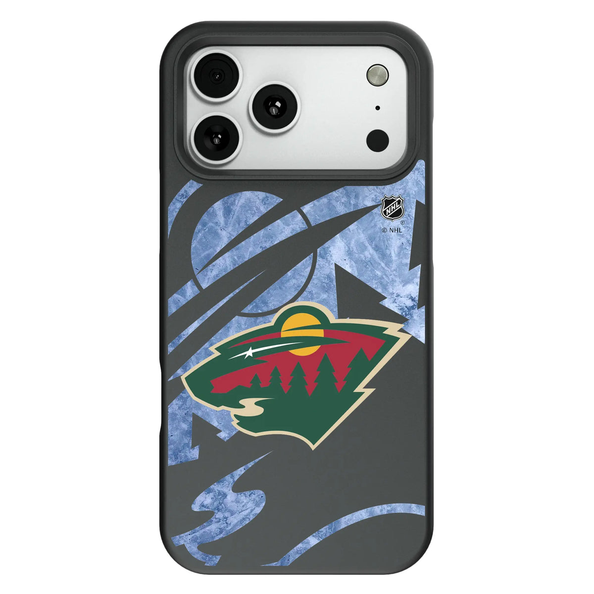 Minnesota Wild Ice Tilt Bump Phone Case for Apple iPhone