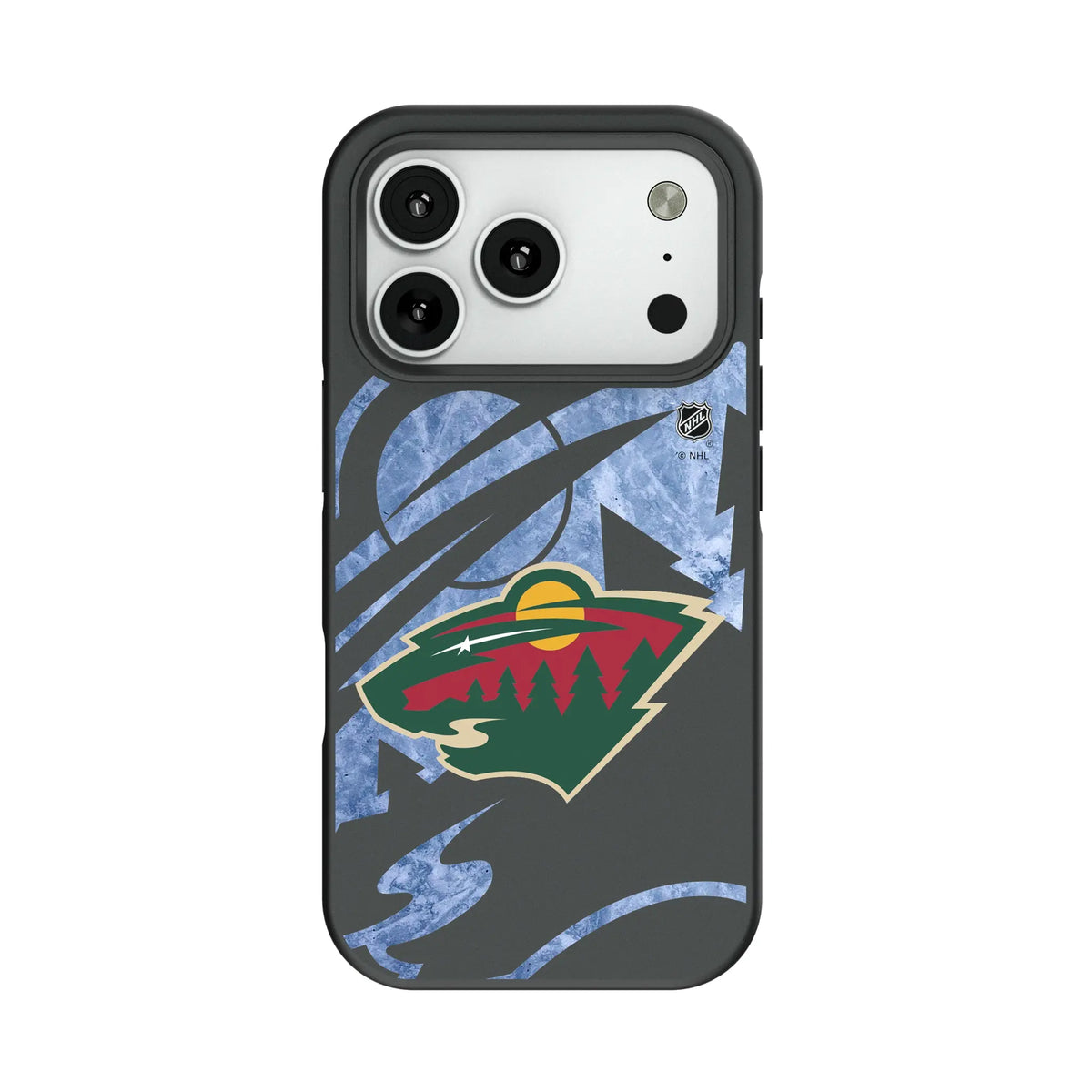 Minnesota Wild Ice Tilt Bump Phone Case for Apple iPhone