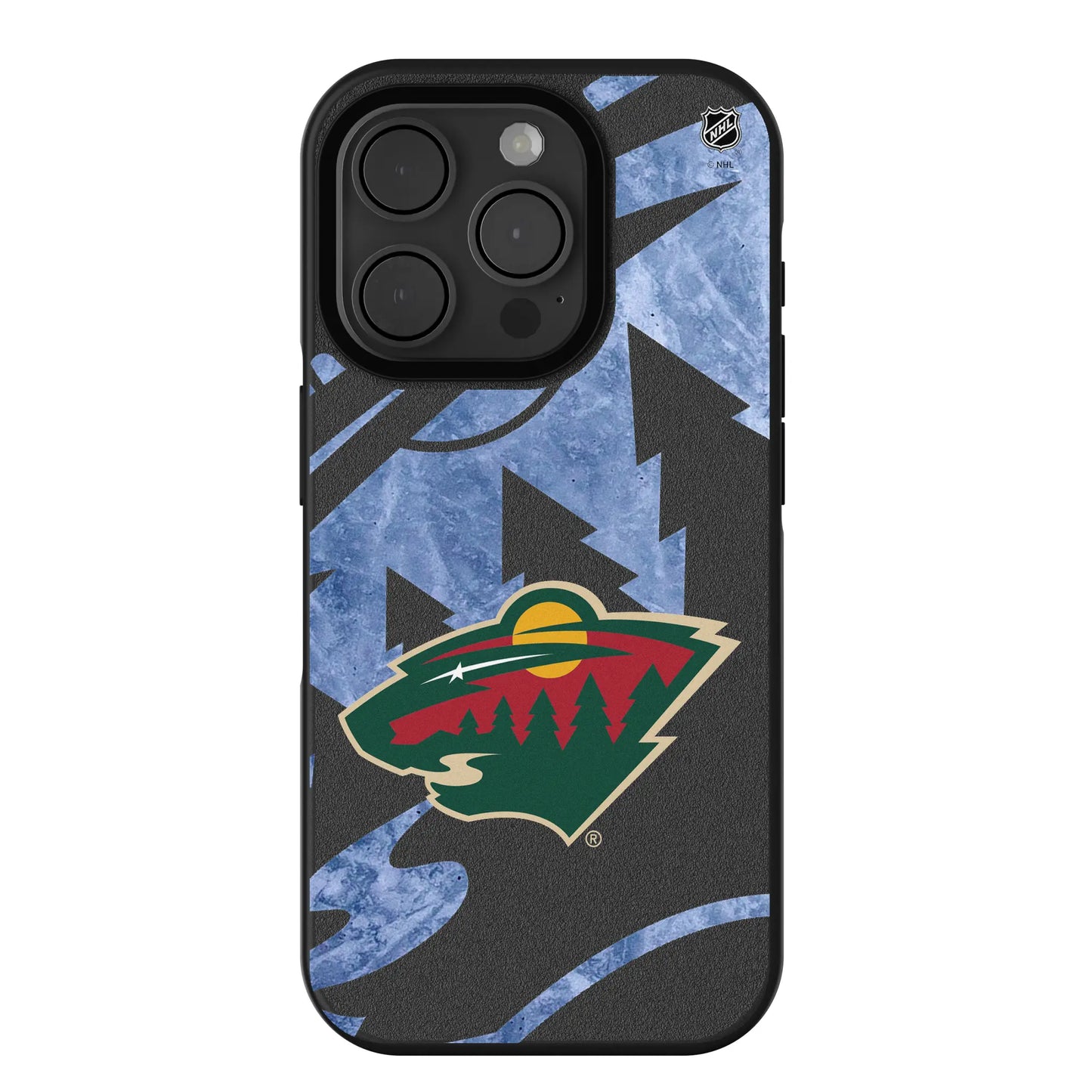 Minnesota Wild Ice Tilt Bump Phone Case for Apple iPhone