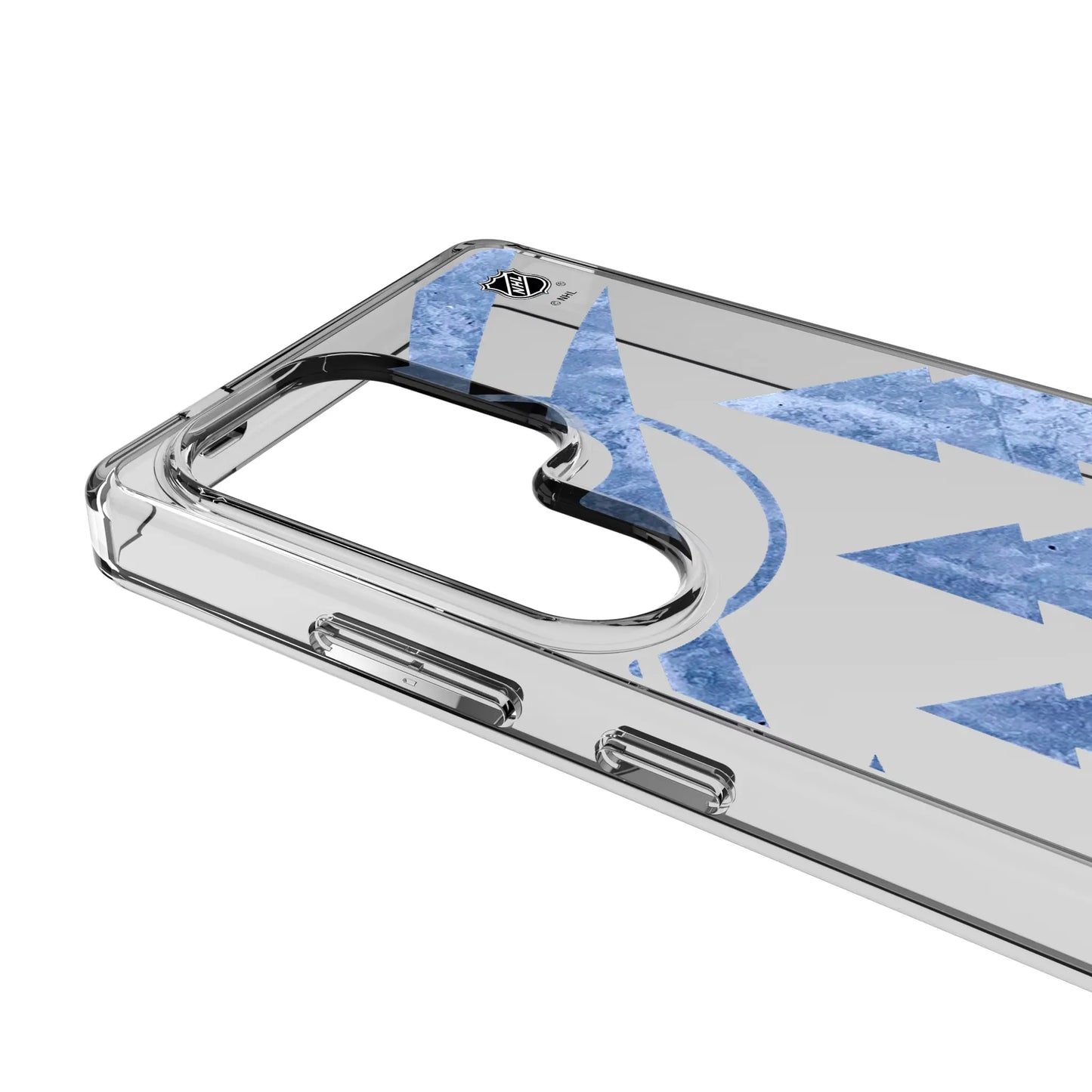 Minnesota Wild Ice Tilt Clear Phone Case for Samsung Galaxy