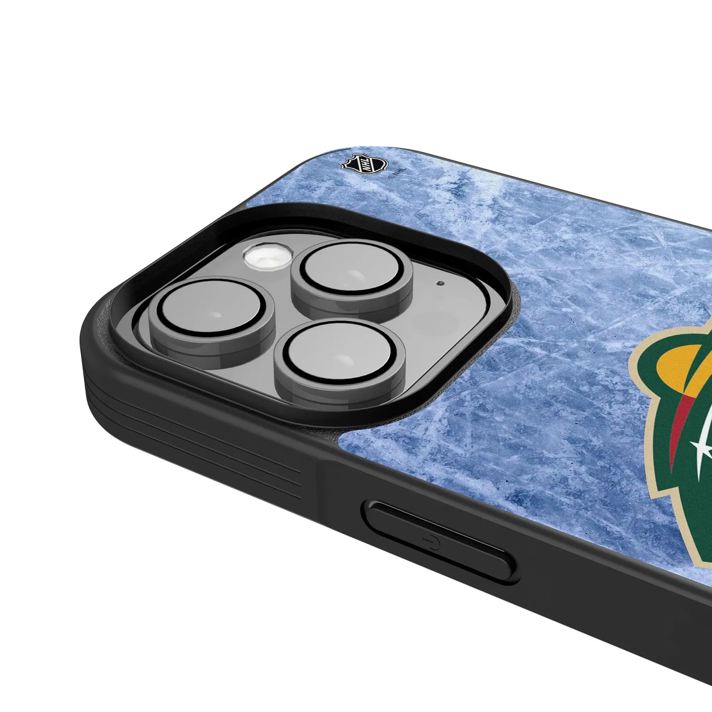 Minnesota Wild Ice Wordmark Bump Phone Case for Apple iPhone