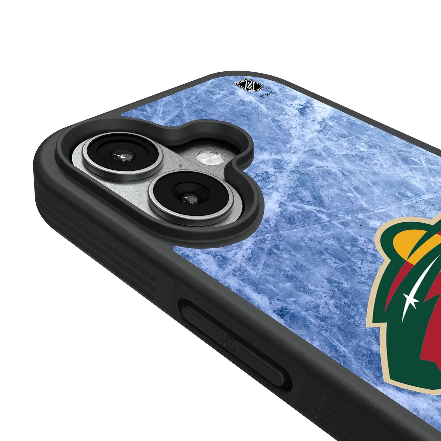 Minnesota Wild Ice Wordmark Bump Phone Case for Apple iPhone